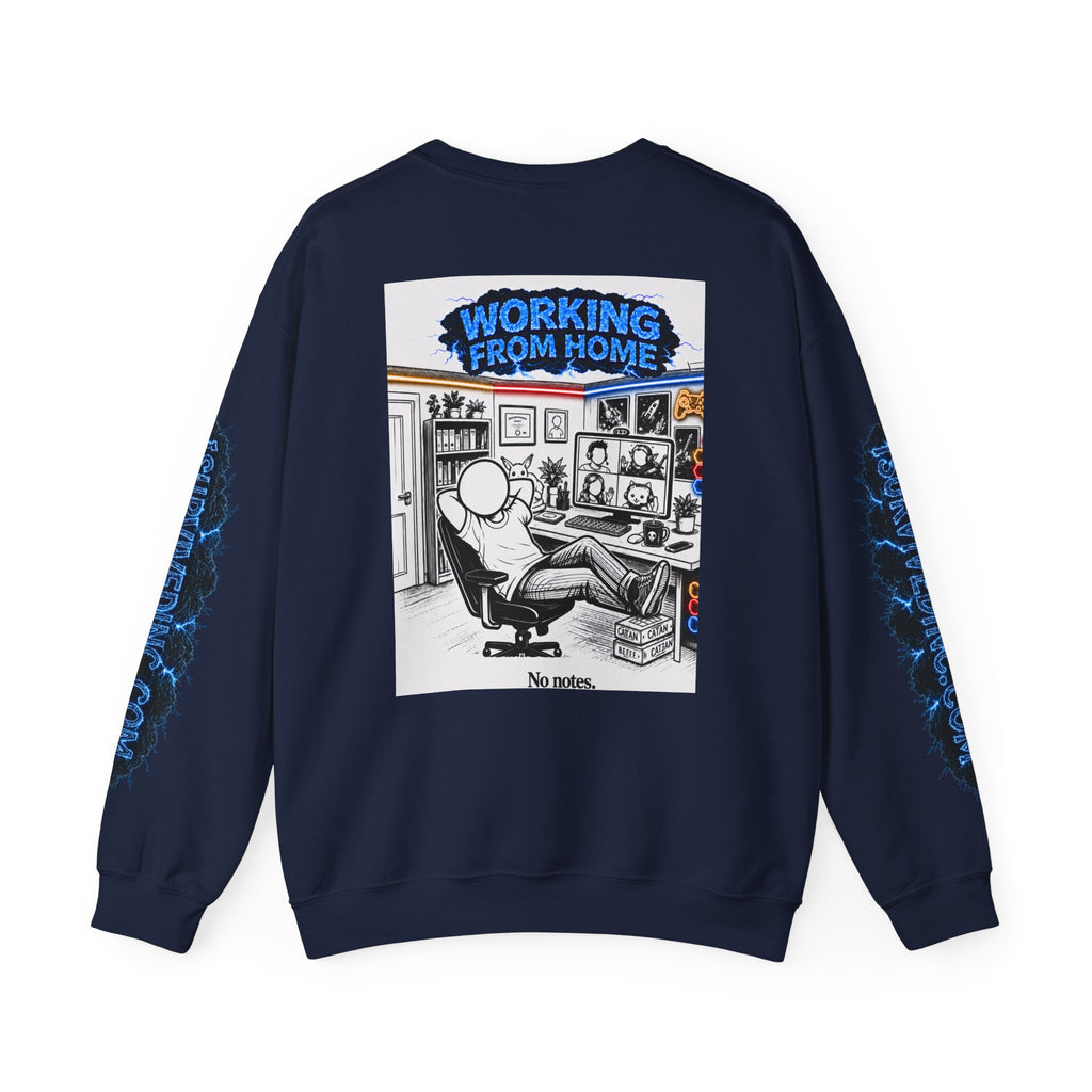 I Survived 2020 — S3:E4 "Working From Home" | Mid-Season Finale Pt. 1 | Lockdown Edition Documentary Unisex Heavy Blend™ Crewneck Sweatshirt