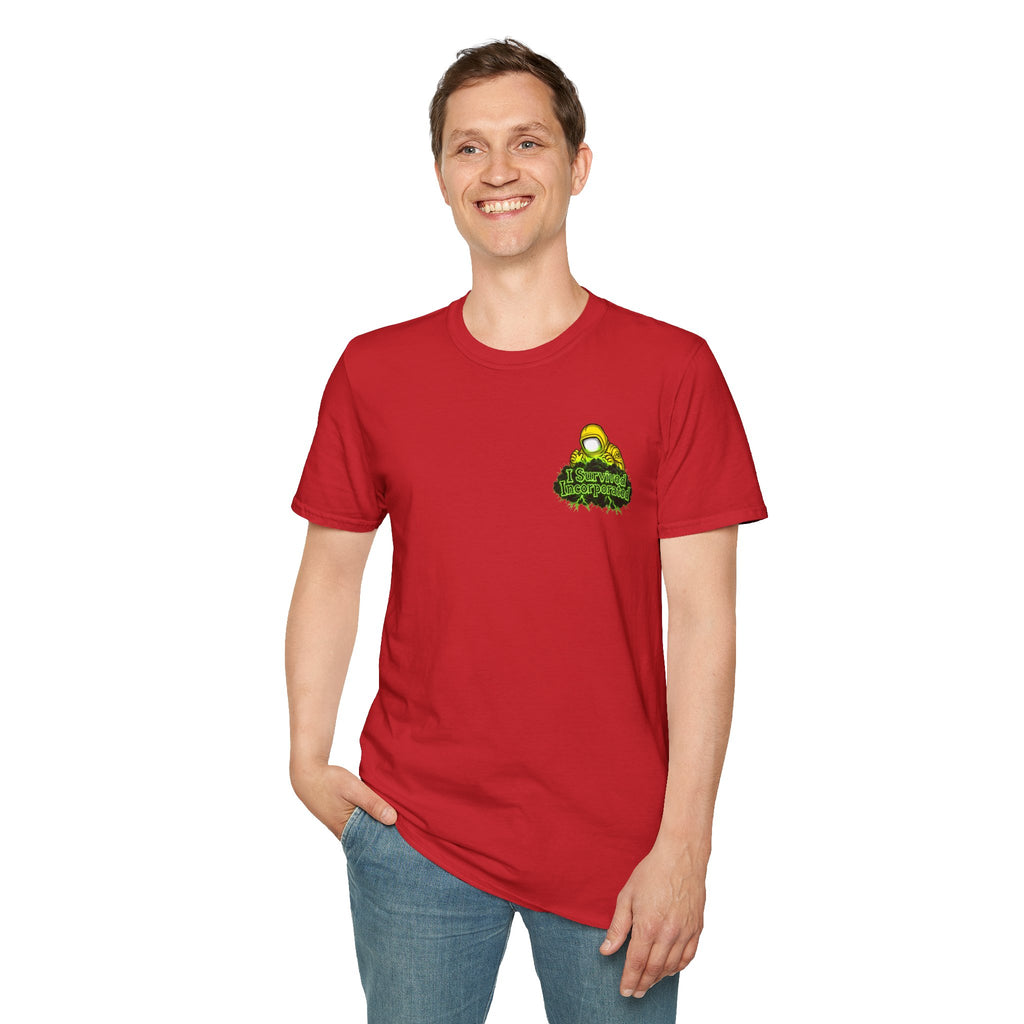 I Survived 2020 — "Please Stand By" Test Pattern Toxic Signal Tee Summer Premiere Unisex Softstyle T-Shirt