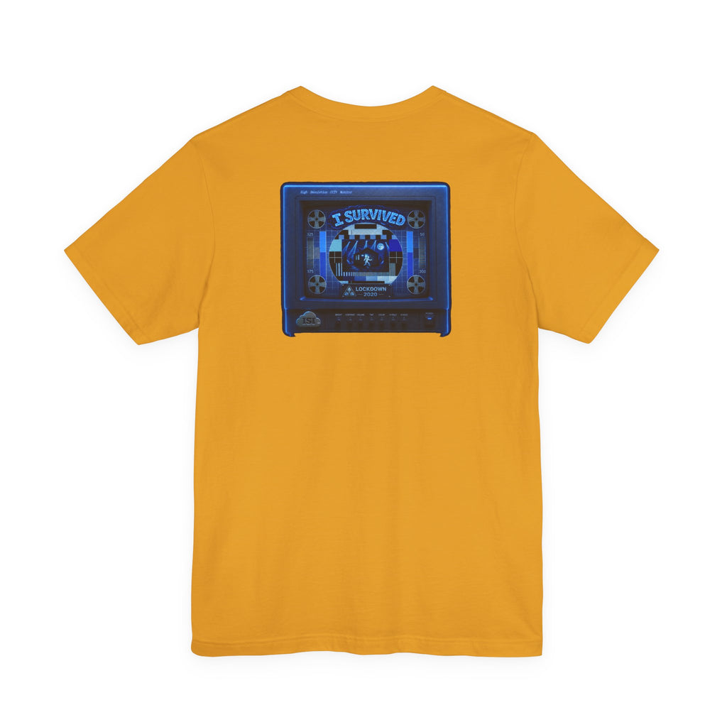 I Survived 2020 — "Please Stand By" Test Pattern Tee Lockdown Summer Exclusive Unisex Jersey Short Sleeve Tee