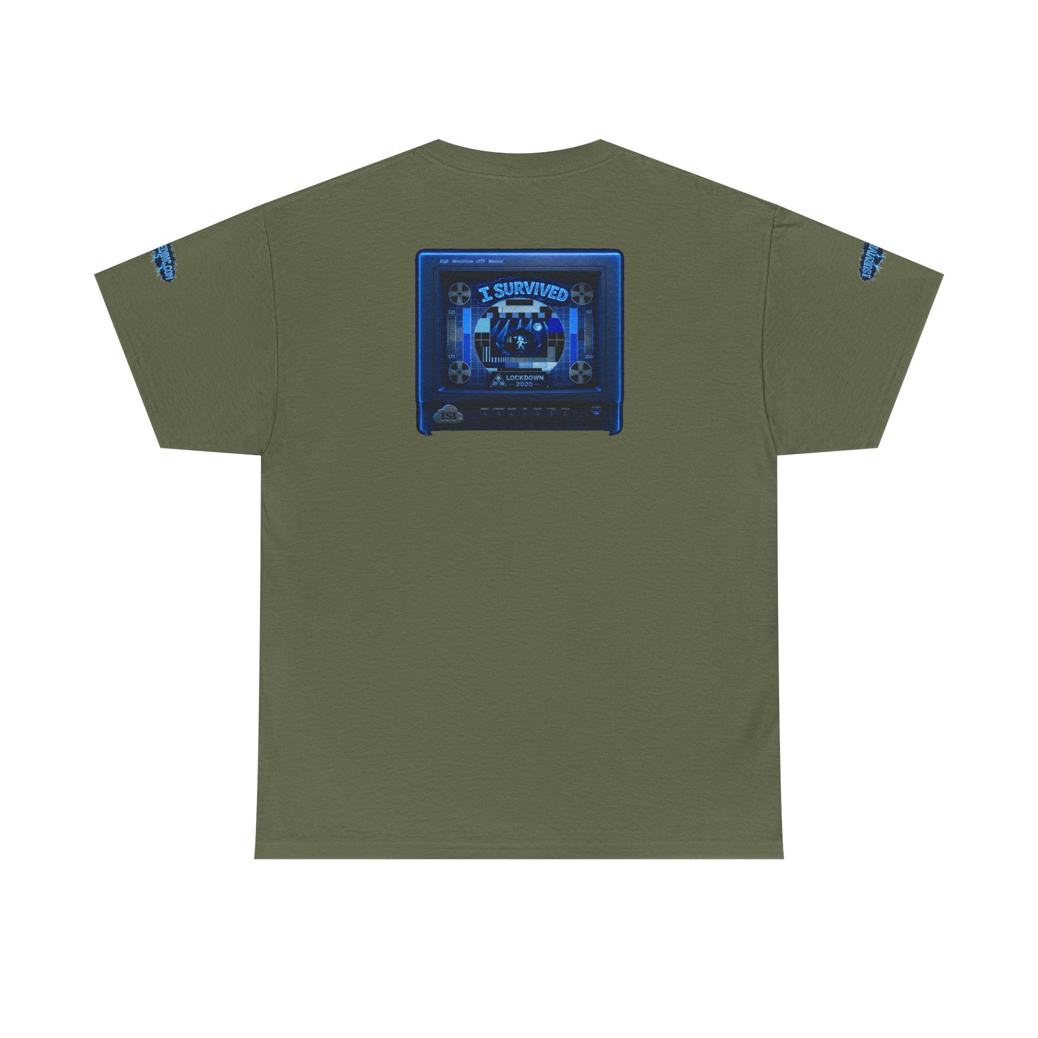 I Survived 2020 — "Please Stand By" Test Pattern Tee Lockdown Special Edition Summer Exclusive Unisex Heavy Cotton Tee