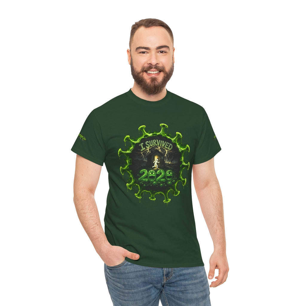 I Survived 2020 — Director's Cut S1:E2 "The Coming of COVID" | Pandemic Edition Unisex Heavy Cotton Tee (SPECIAL EDITION)
