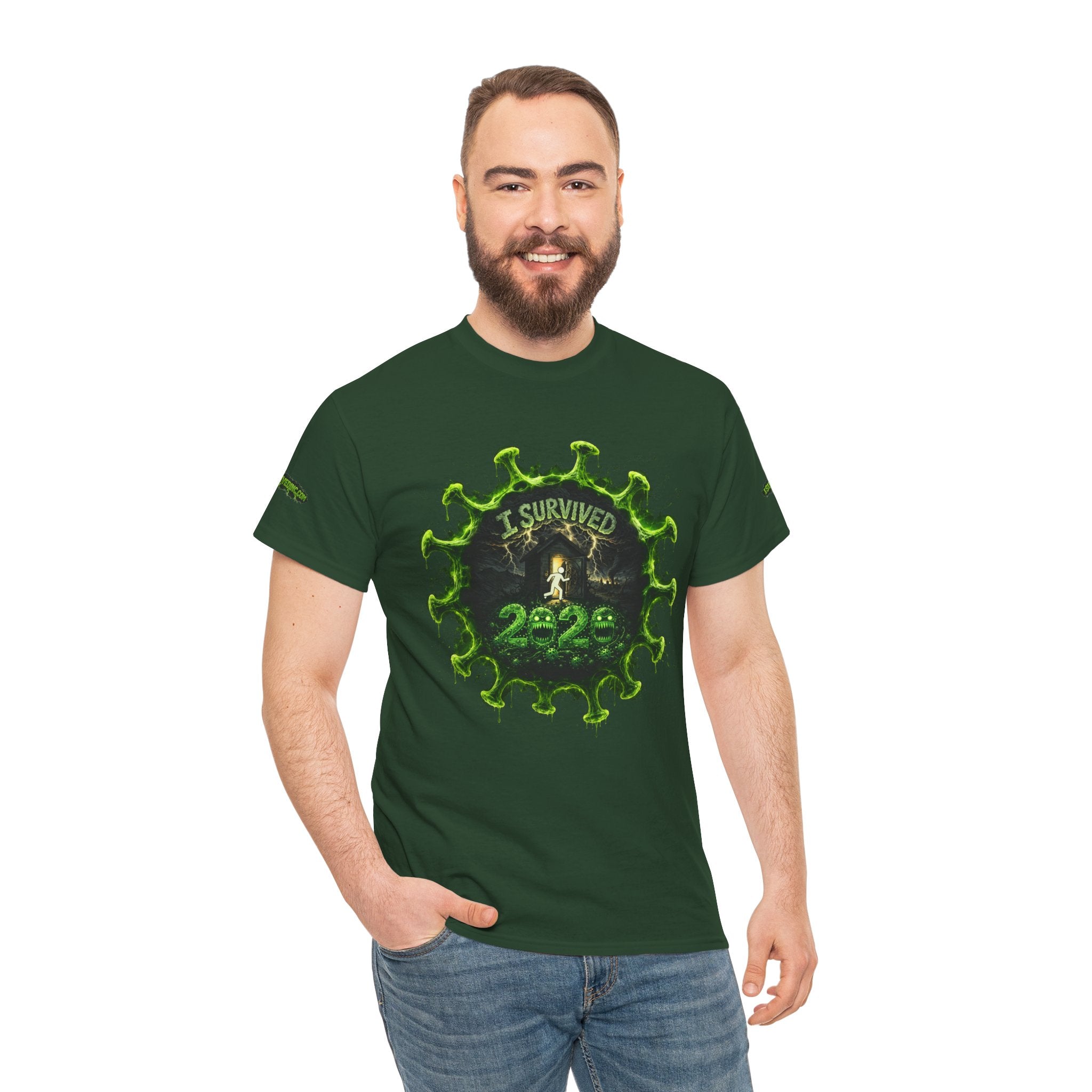 I Survived 2020 — Director's Cut S1:E2 "The Coming of COVID" | Pandemic Edition Unisex Heavy Cotton Tee (SPECIAL EDITION)