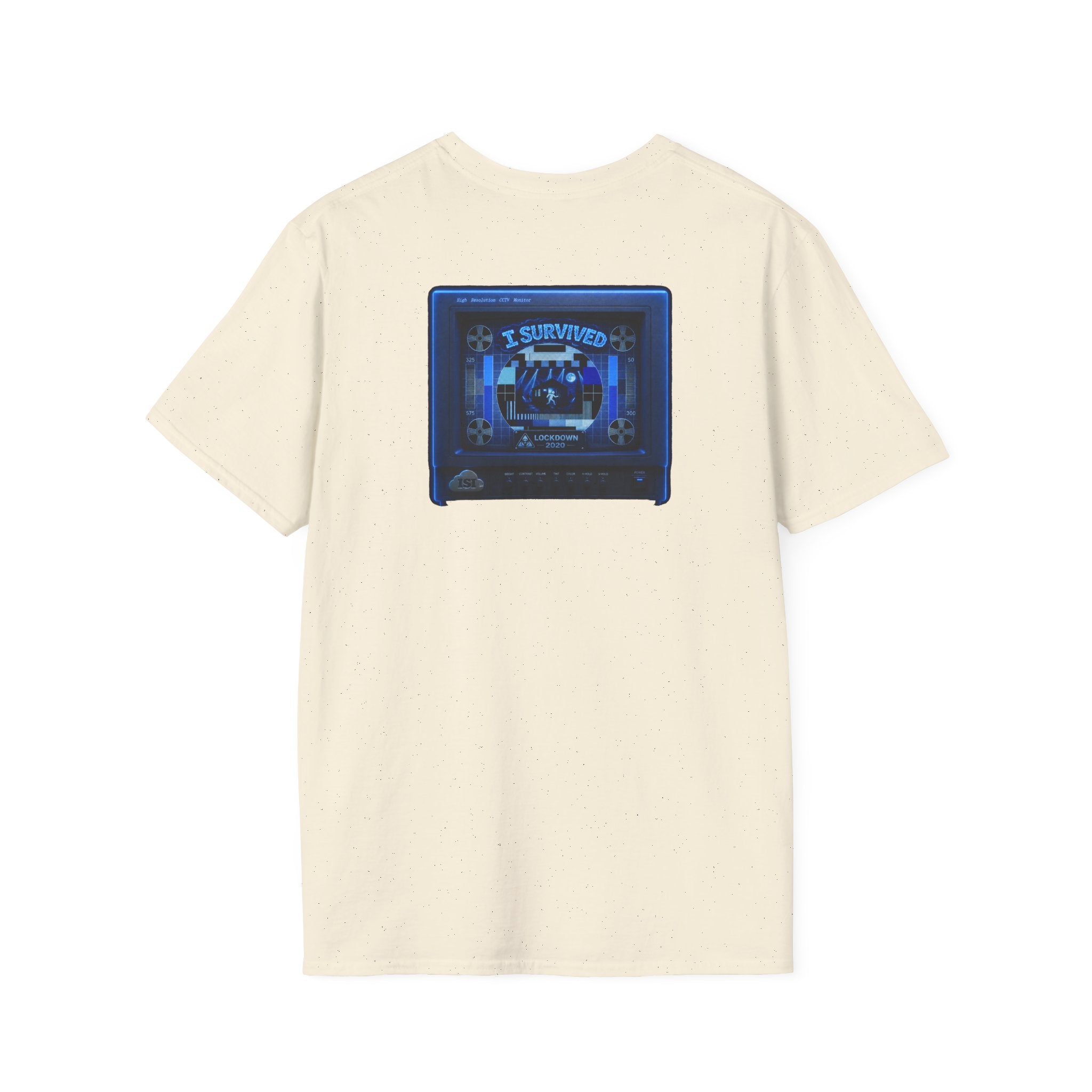 I Survived 2020 — "Please Stand By" Test Pattern Tee Lockdown Edition Summer Exclusive Unisex Softstyle T-Shirt