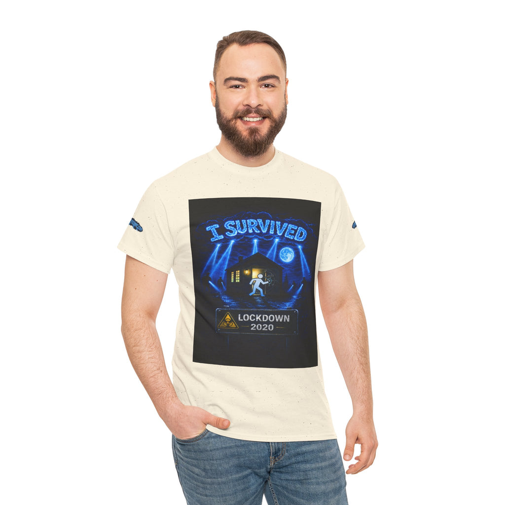I Survived 2020 — S3:E2 "Dating Under Lockdown" | Lockdown Edition Documentary Unisex Heavy Cotton Tee (SPECIAL EDITION)