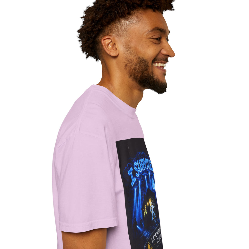I Survived 2020 — LOCKDOWN S3:E3: "Remote Schooling" Unisex Garment-Dyed T-shirt