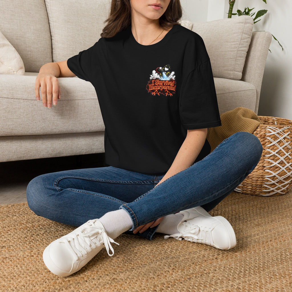 I Survived 2020 — "Please Stand By" Test Pattern Tee Wildfire Signal Edition Summer Premiere Unisex Softstyle T-Shirt