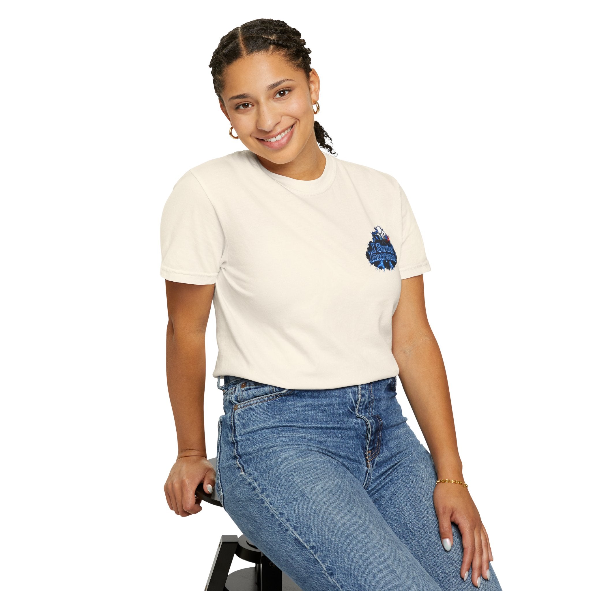 I Survived 2020 — "Please Stand By" Test Pattern Tee Lockdown Special Edition Summer Exclusive Unisex Garment-Dyed T-shirt