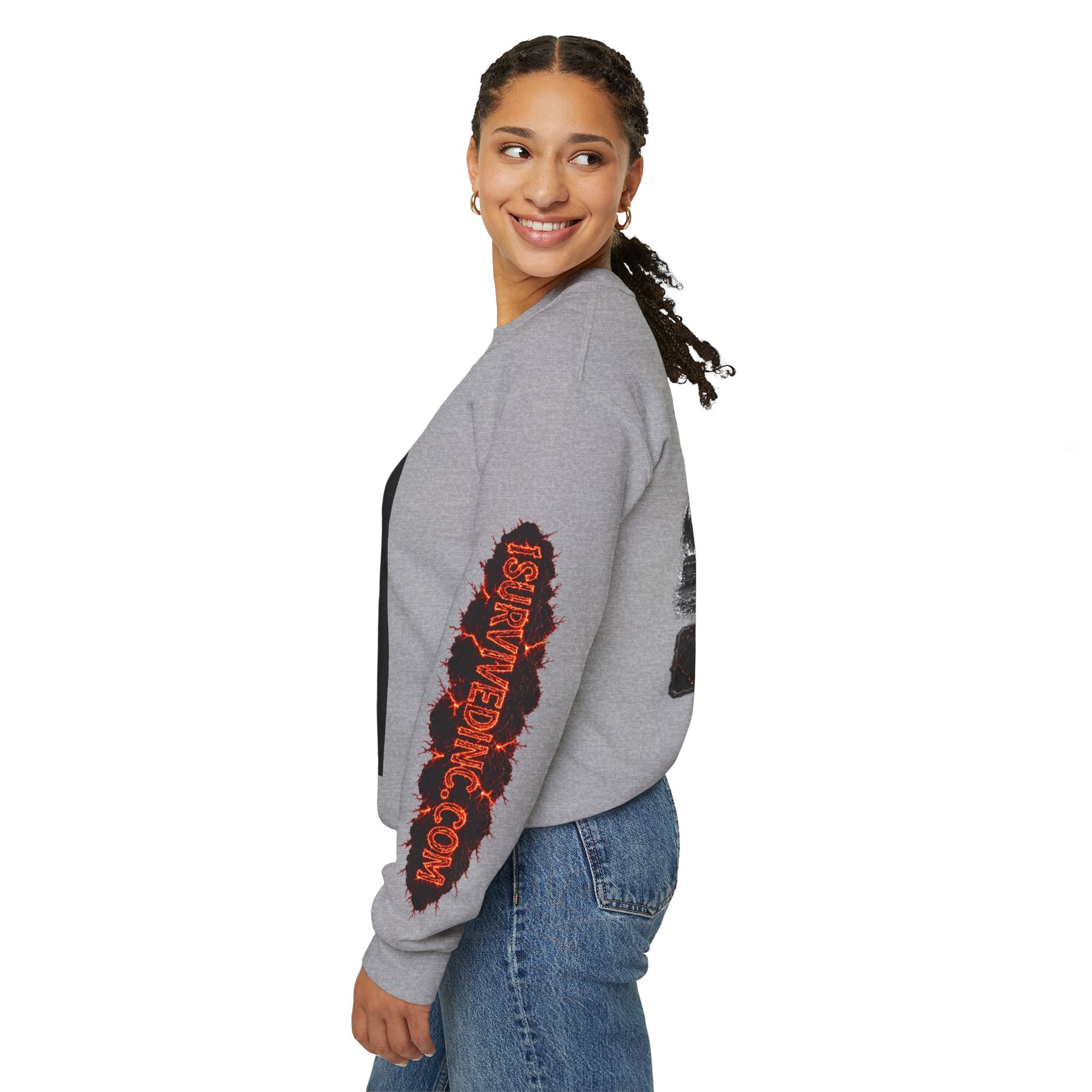 I Survived 2020 — WILDFIRES S2:E2: "The Bobcat Fire" Memorial Unisex Heavy Blend™ Crewneck Sweatshirt