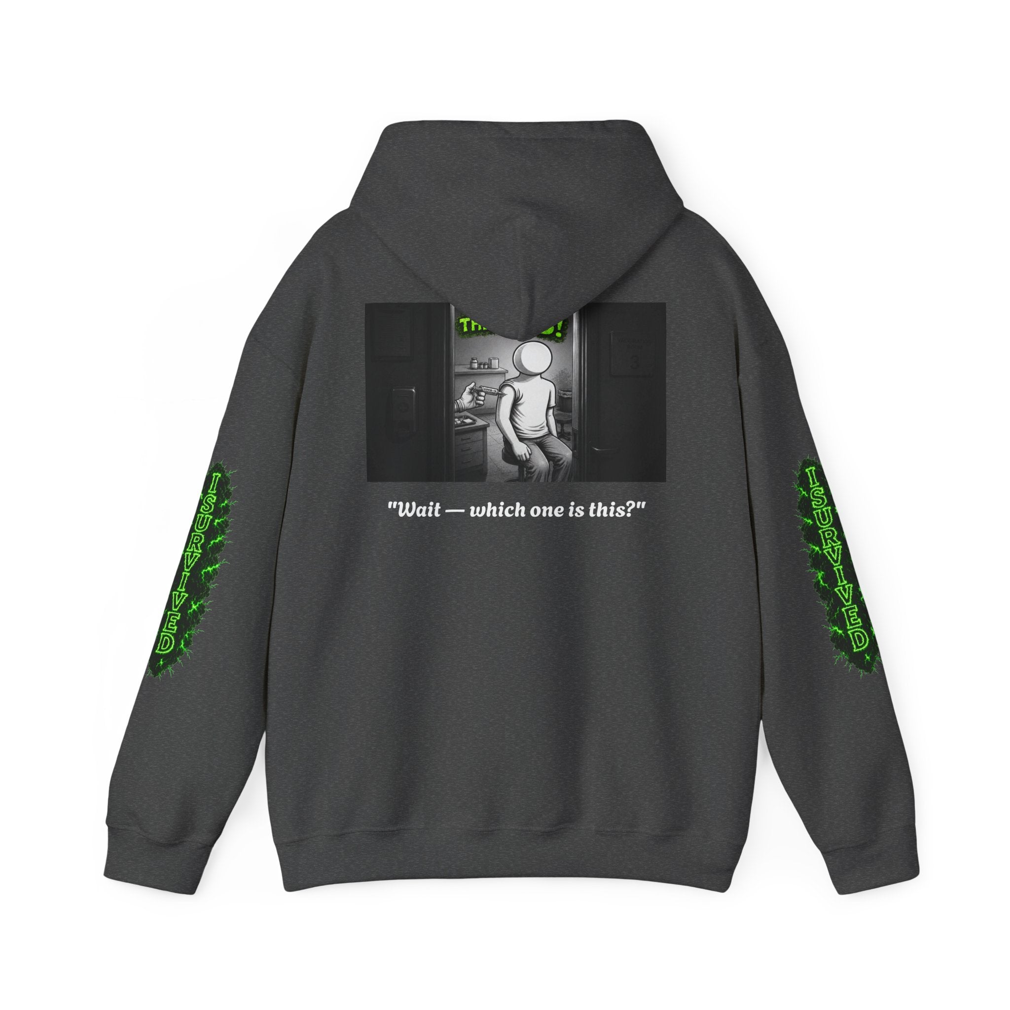 I Survived 2020 — Director's Cut S1:E3 "The Jab!" | Pandemic Edition Hoodie Sweatshirt