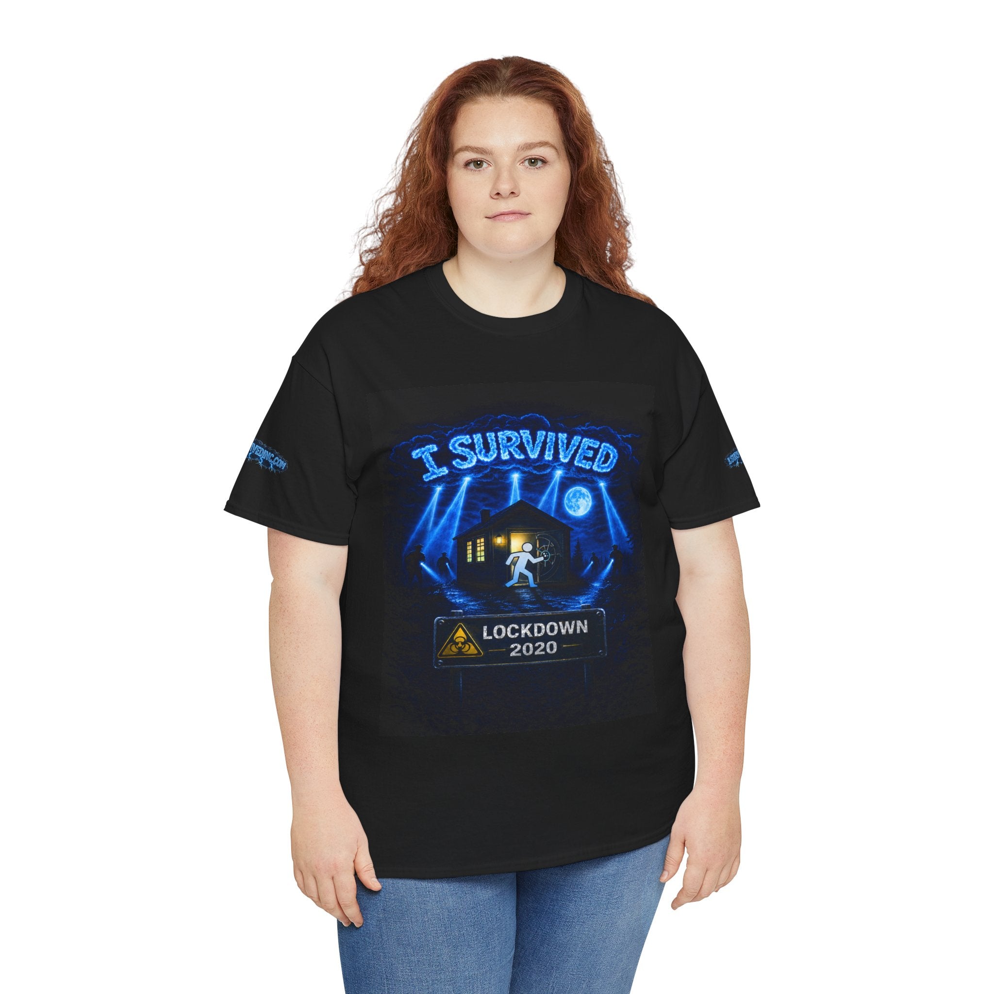 I Survived 2020 — S3:E3 "Remote Schooling" | Lockdown Edition Documentary Unisex Heavy Cotton Tee (SPECIAL EDITION)