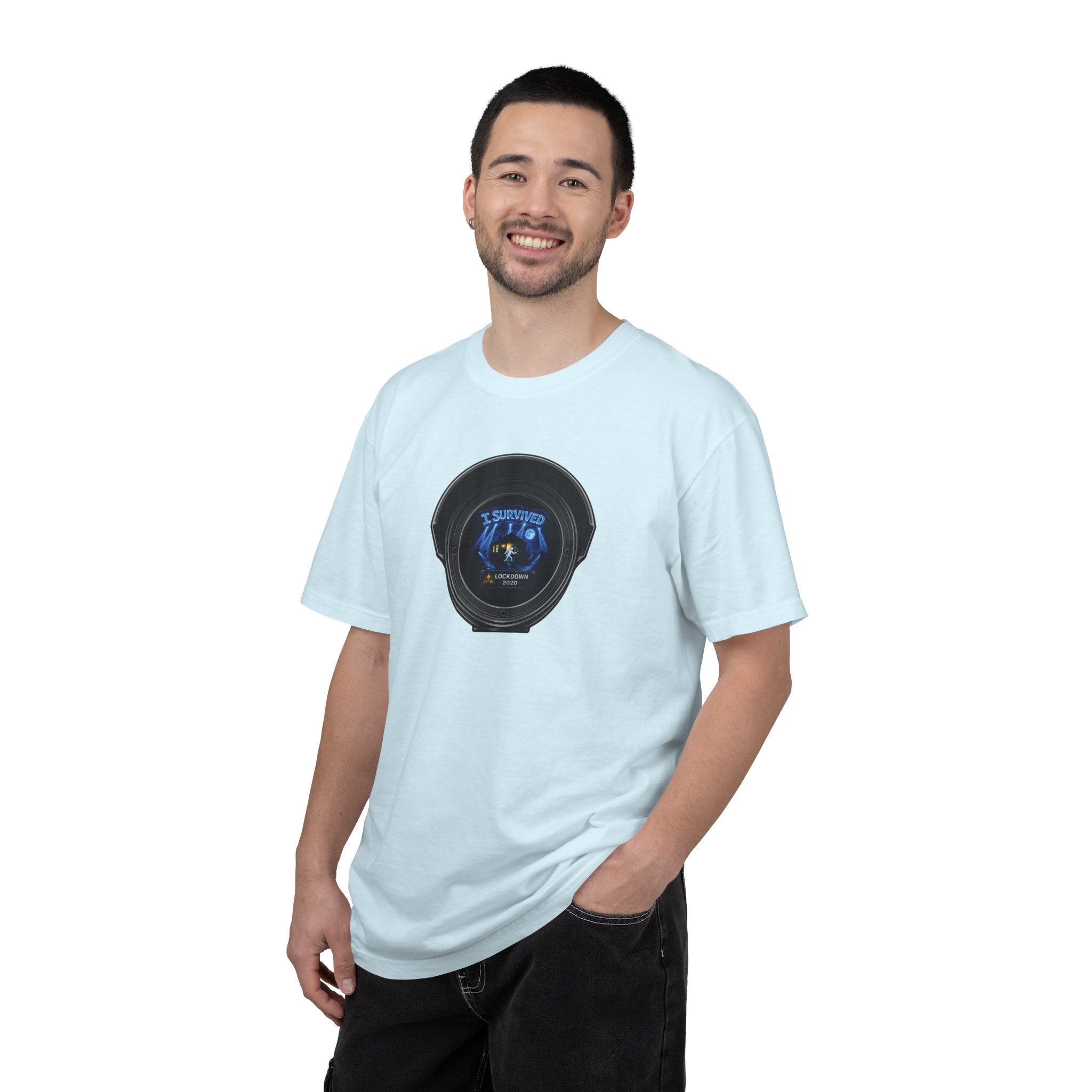 I Survived 2020 —  LOCKDOWN S3:E1: Director's Cut "Quarantine" Unisex Garment-Dyed T-shirt