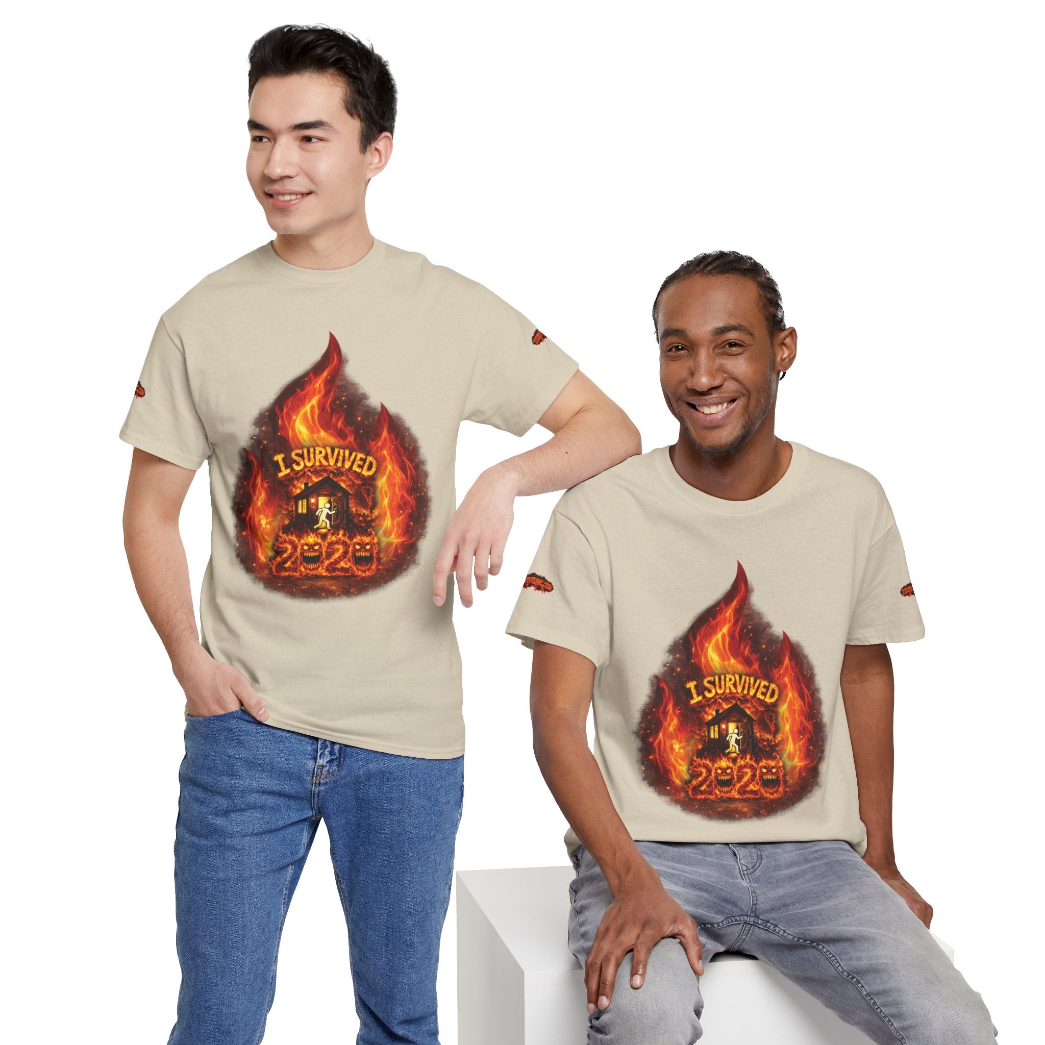 I Survived 2020 — Director's Cut S2:E1 "Berry Creek" | Wildfire Edition Memorial Unisex Heavy Cotton Tee (SPECIAL EDITION)