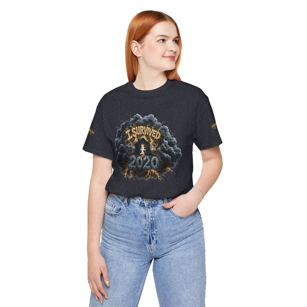 I Survived 2020 — Director's Cut Original Design Teaser Tee | Season 1 Premiere Drop Unisex Jersey Short Sleeve Tee