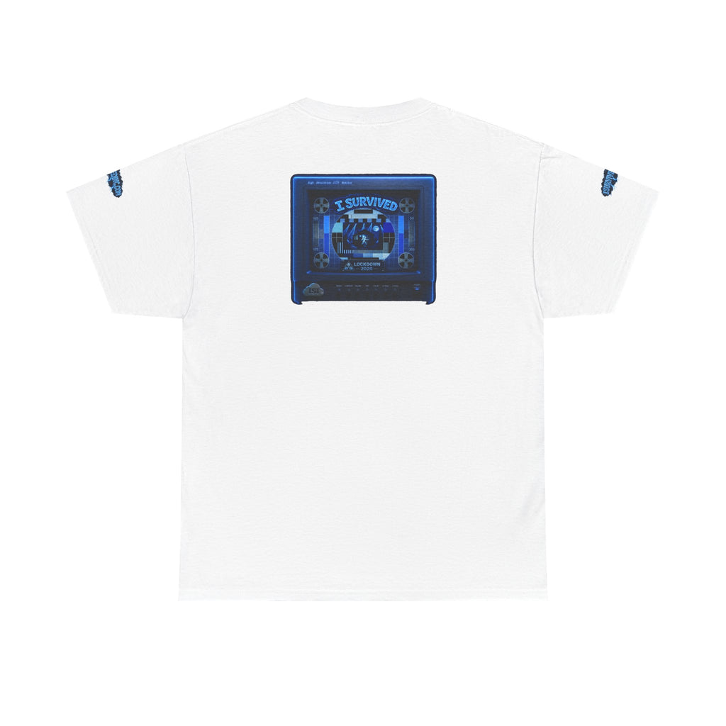 I Survived 2020 — "Please Stand By" Test Pattern Tee Lockdown Special Edition Summer Exclusive Unisex Heavy Cotton Tee