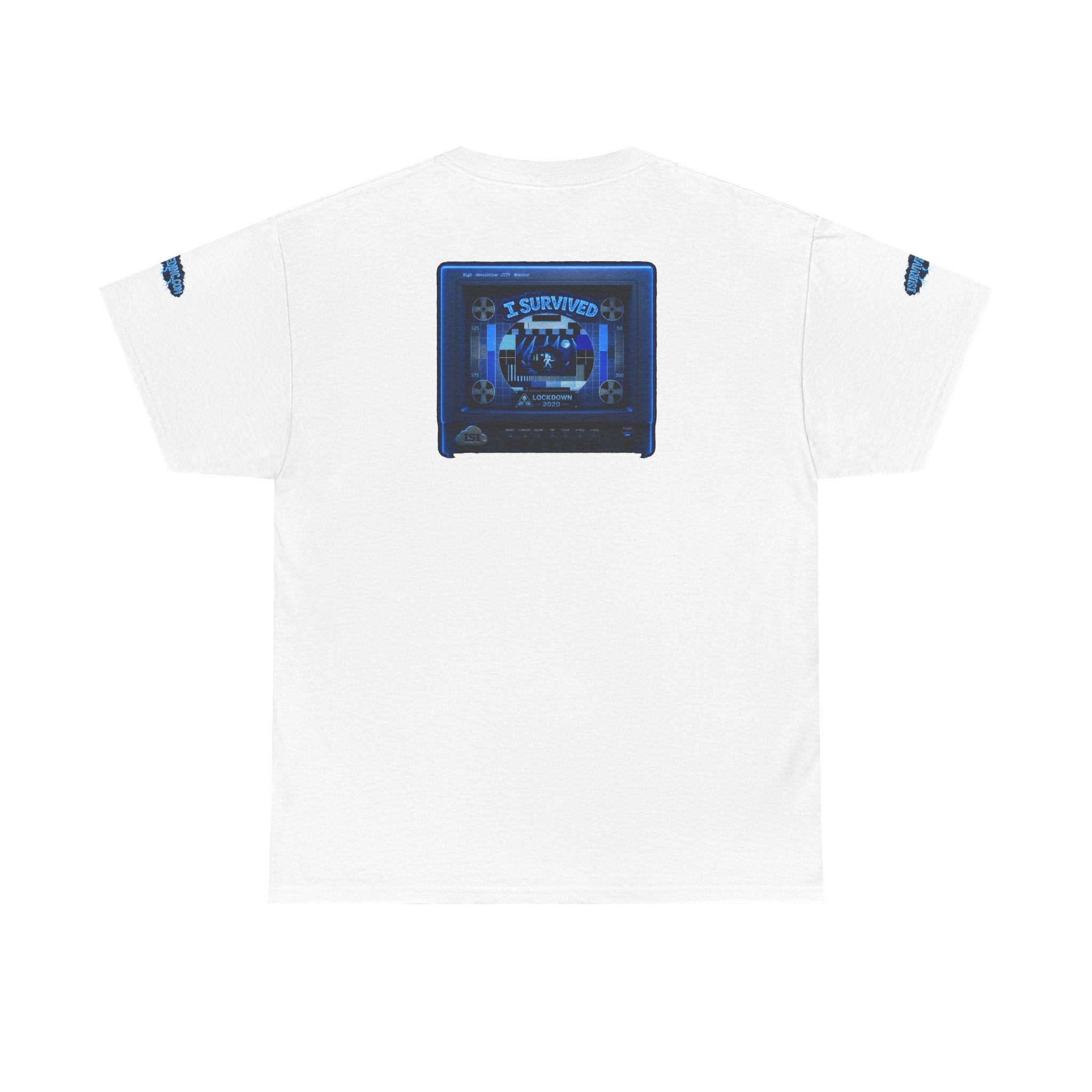 I Survived 2020 — "Please Stand By" Test Pattern Tee Lockdown Special Edition Summer Exclusive Unisex Heavy Cotton Tee