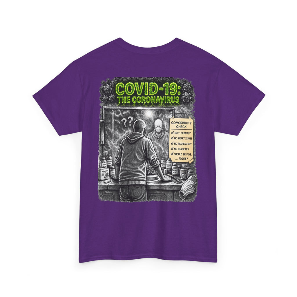 I Survived 2020 — Director's Cut S1:E1 "COVID-19: The Coronavirus" | Pandemic Edition Unisex Heavy Cotton Tee