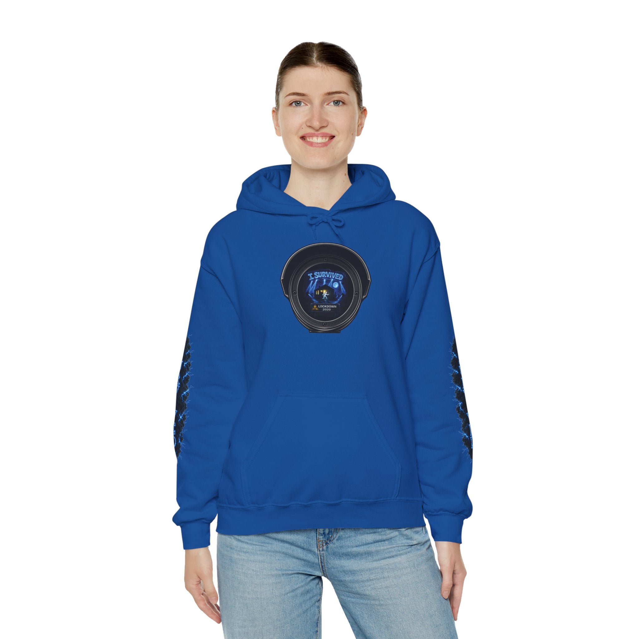 I Survived 2020 — Director's Cut S3:E1 "Quarantine" | Lockdown Edition Documentary Hoodie Sweatshirt