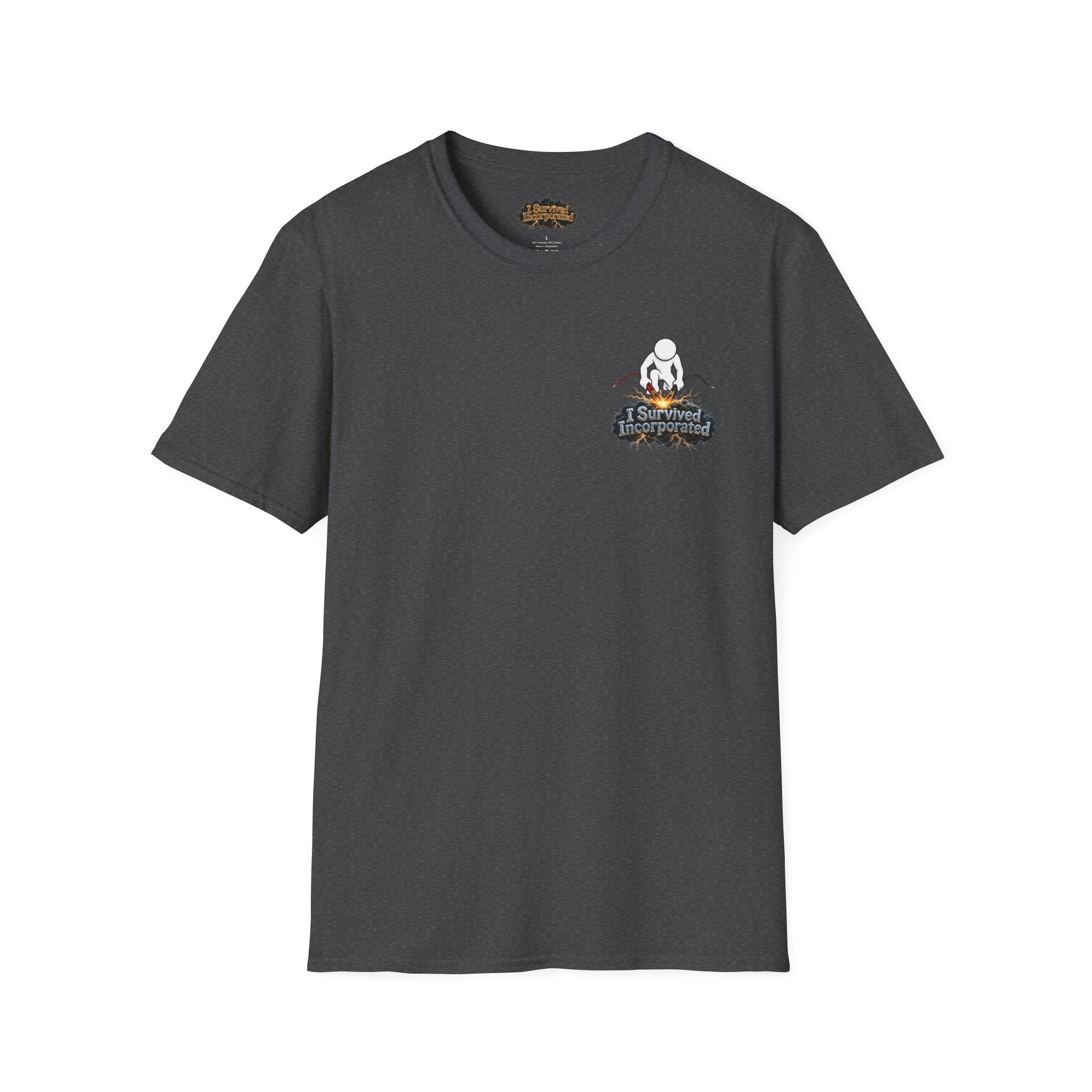 I Survived 2020 — "Please Stand By" Test Pattern Tee Summer Premier Unisex Softstyle T-Shirt