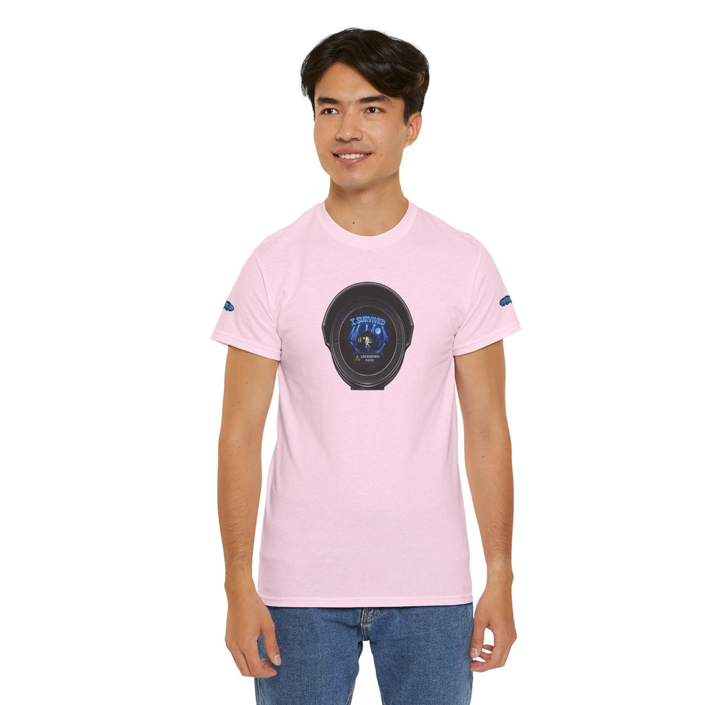 I Survived 2020 — LOCKDOWN S3:E1: Director's Cut Special Edition "Quarantine" Unisex Heavy Cotton Tee