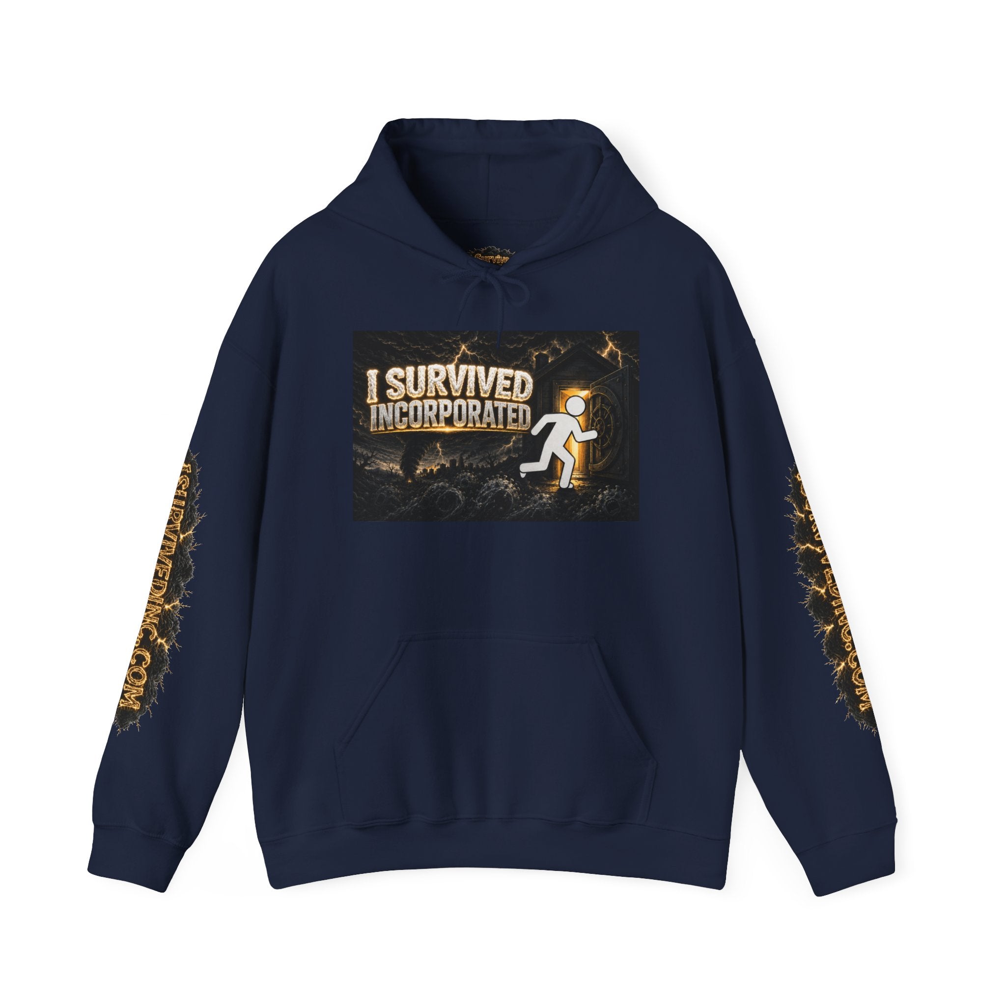I Survived Incorporated Hoodie Sweatshirt – Original Design Teaser