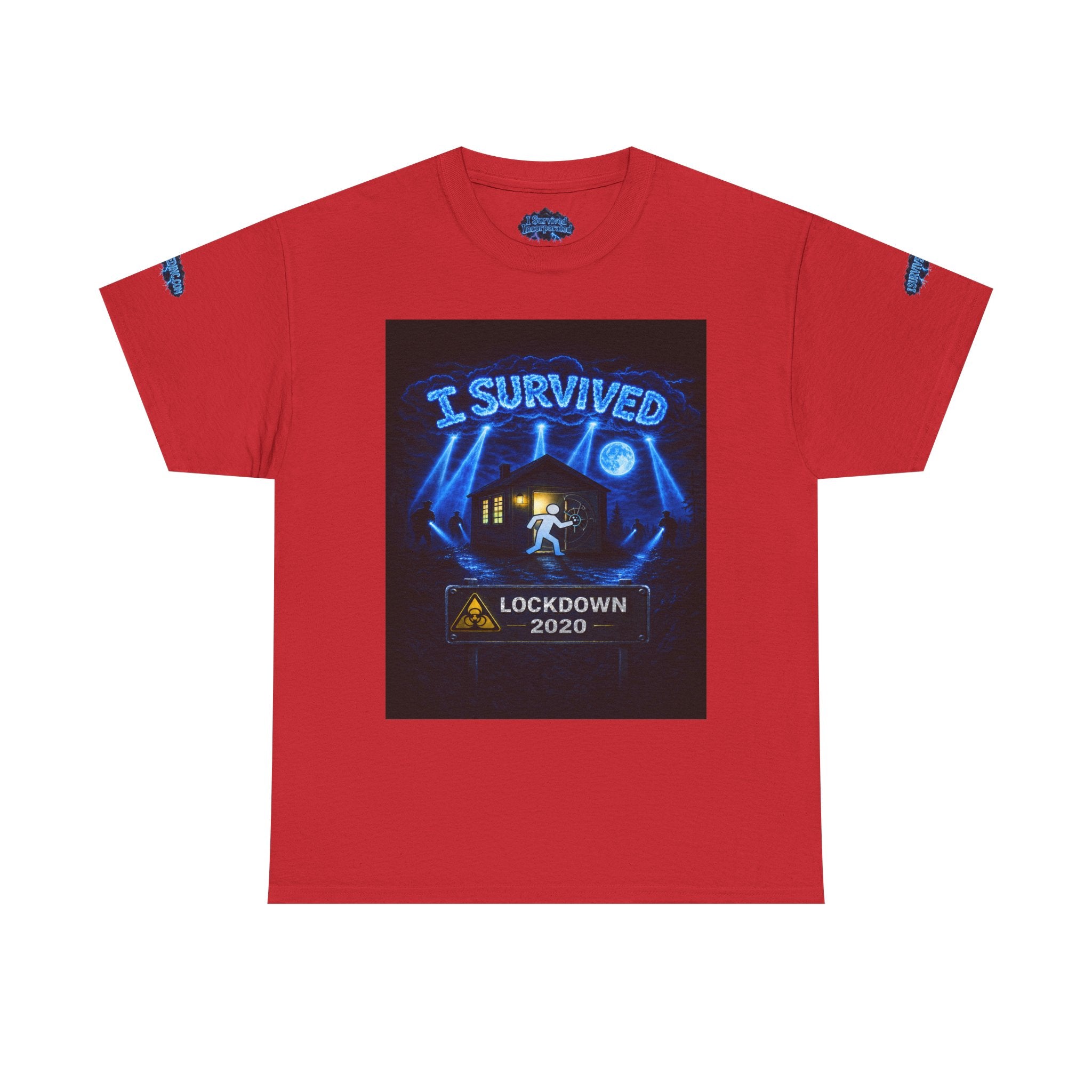 J'ai survécu à 2020 — S3:E1 « Quarantaine » | T-shirt unisexe en coton épais édition Confinement (ÉDITION SPÉCIALE)