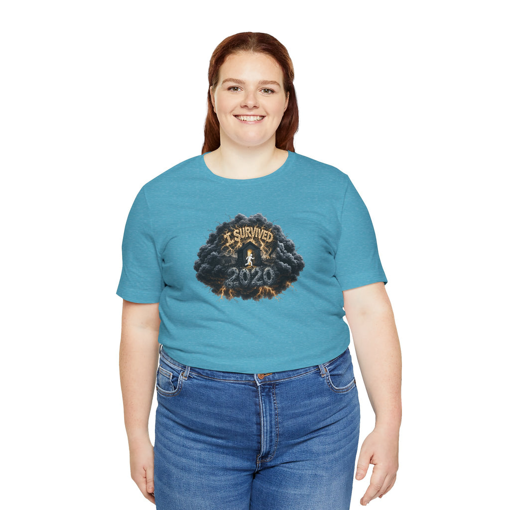 I Survived 2020 — Original PILOT Design: Director's Cut Unisex Jersey Short Sleeve Tee