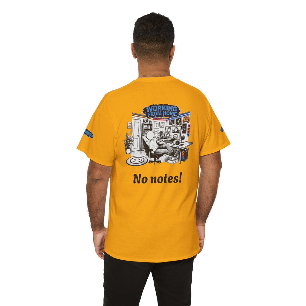 I Survived 2020 — LOCKDOWN S3:E3: Director's Cut Special Edition "Working From Home" Unisex Heavy Cotton Tee