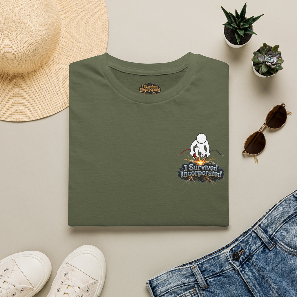 I Survived 2020 — "Please Stand By" Test Pattern Tee Summer Premier Unisex Softstyle T-Shirt