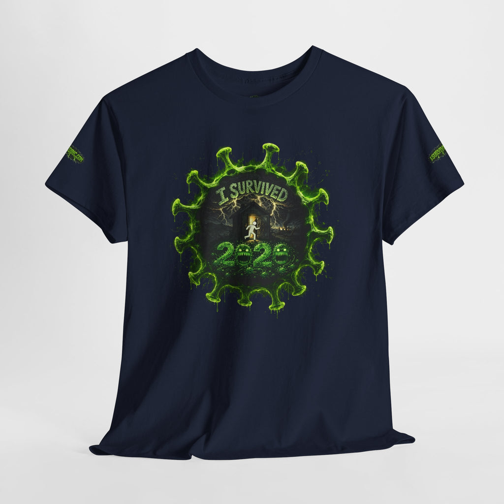 I Survived 2020 — Director's Cut S1:E1 "COVID-19: The Coronavirus" | Pandemic Edition Unisex Heavy Cotton Tee (SPECIAL EDITION)