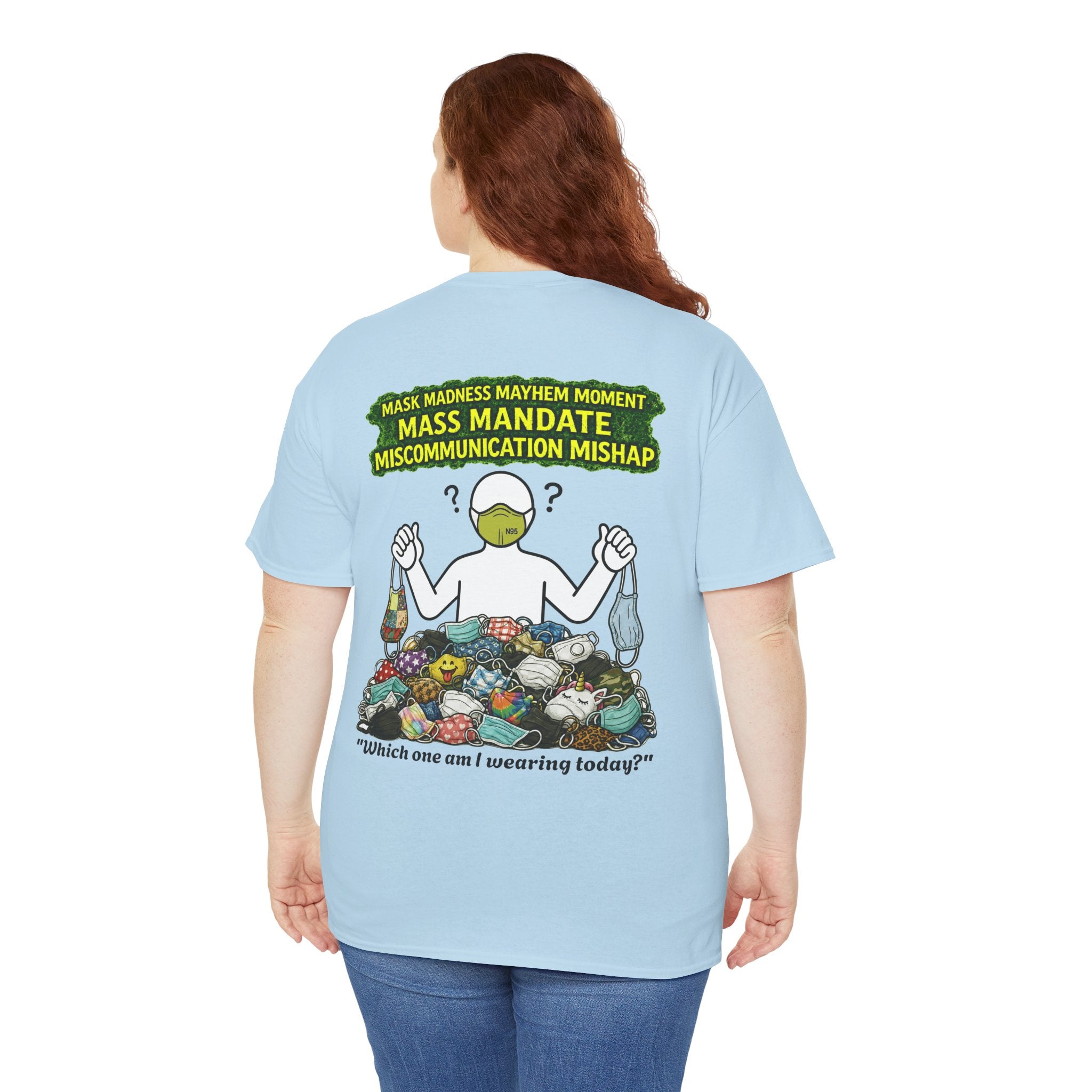Sobreviví al 2020 — T1:E4 "Caos en Mascarillas: Un Momento de Locura" | Camiseta Unisex de Algodón Grueso Edición Pandemia (EDICIÓN ESPECIAL)