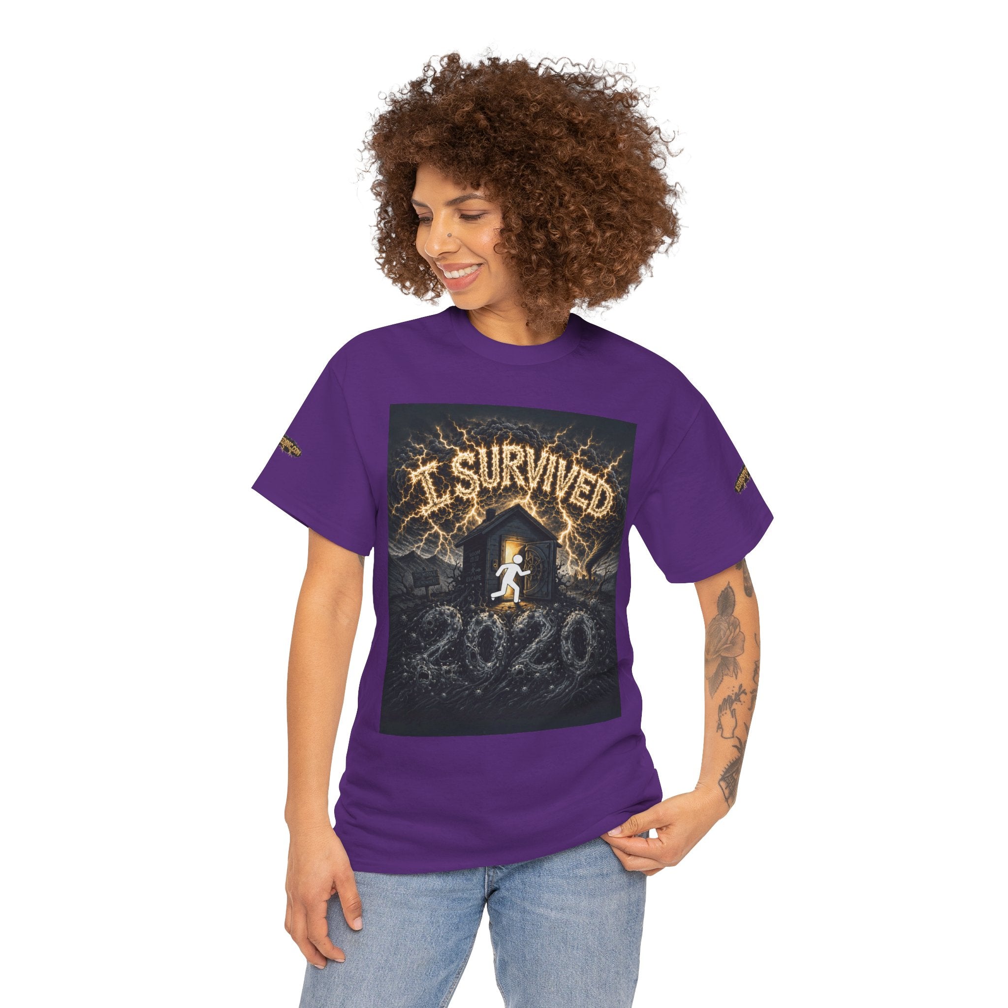 I Survived 2020 — Original Design Teaser Tee | Season 1 Premiere Drop Unisex Heavy Cotton Tee (SPECIAL EDITION)