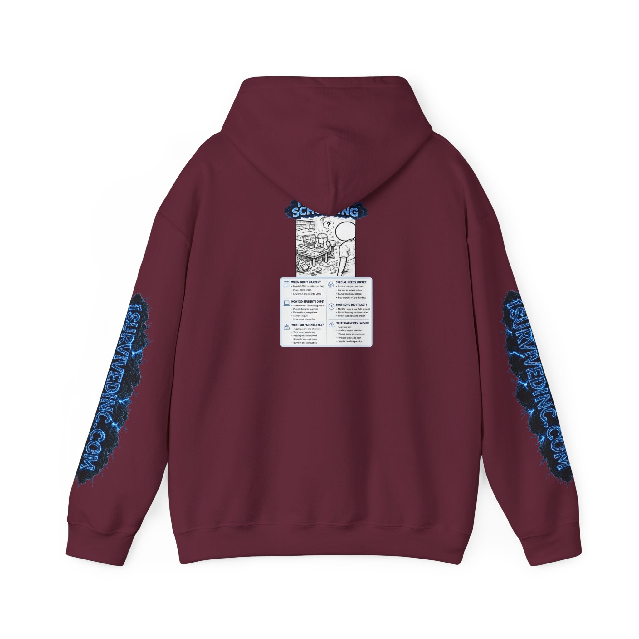 I Survived 2020 — LOCKDOWN S3:E3: "Remote Schooling" Hoodie