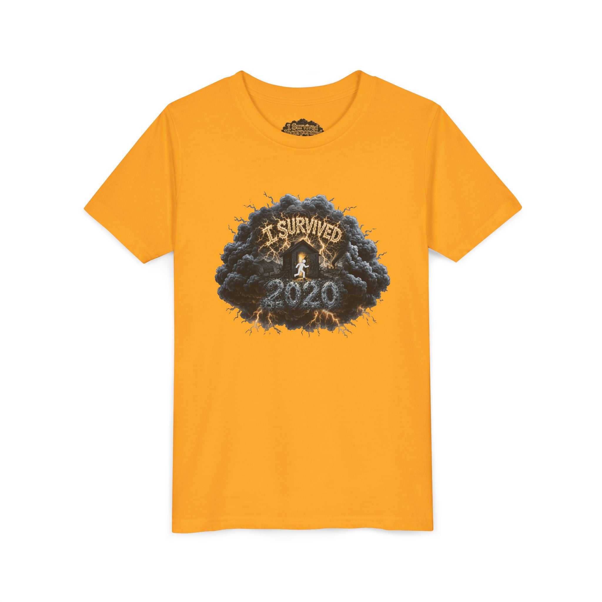 I Survived 2020 — Director's Cut Original Design Teaser Tee | Season 1 Premiere Drop Youth Short Sleeve Tee