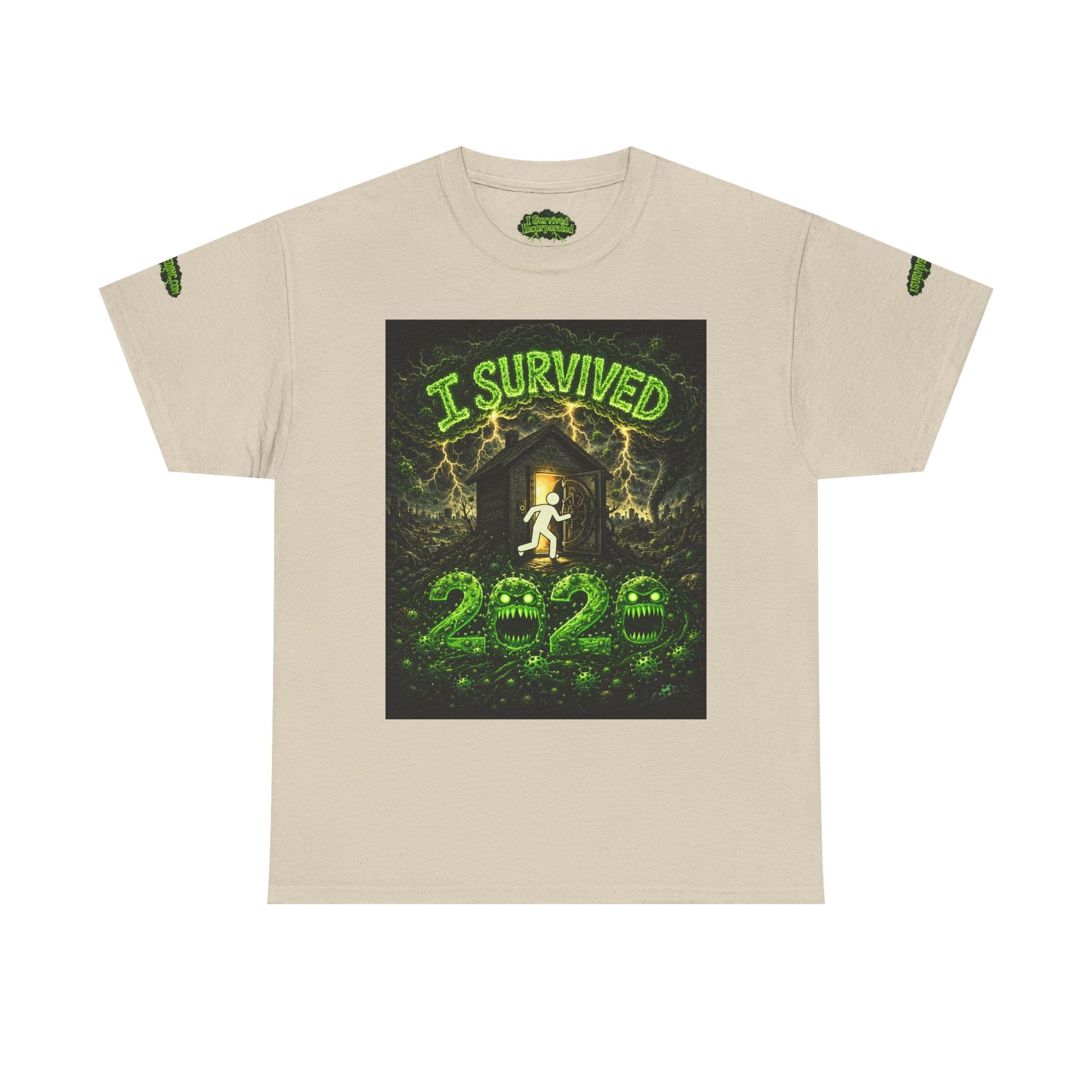I Survived 2020 — S1:E2 "The Coming of COVID" | Pandemic Edition Unisex Heavy Cotton Tee (SPECIAL EDITION)