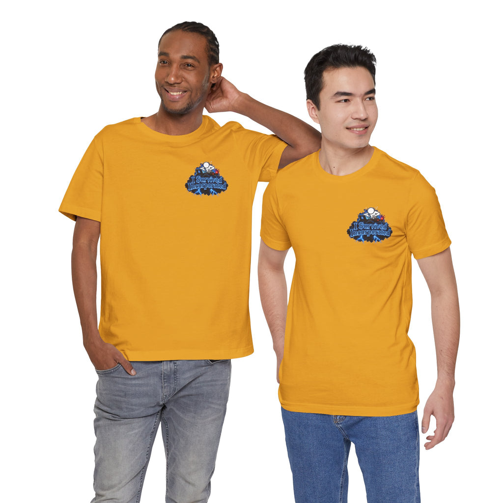 I Survived 2020 — "Please Stand By" Test Pattern Tee Lockdown Summer Exclusive Unisex Jersey Short Sleeve Tee