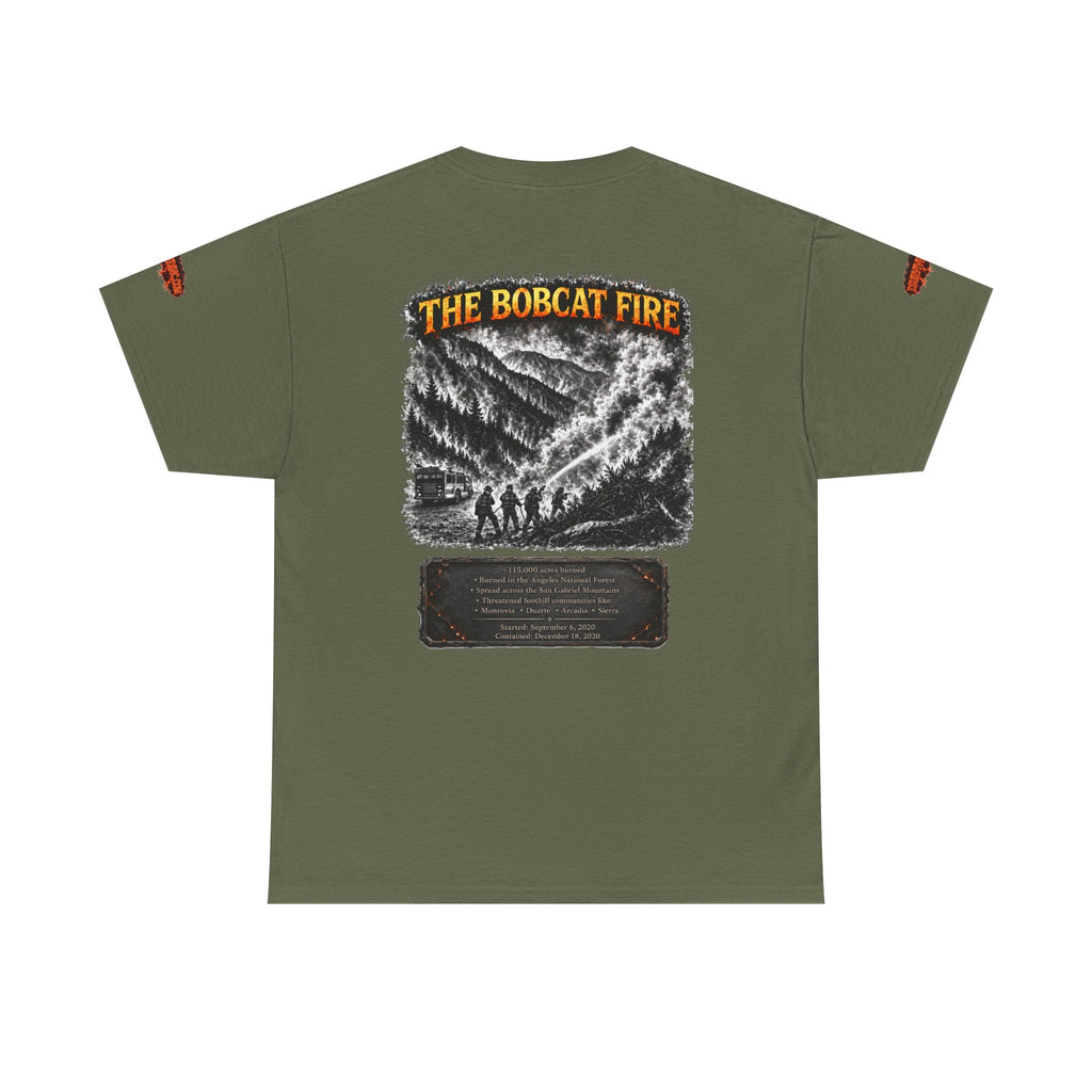 I Survived 2020 — Director's Cut S2:E2 "The Bobcat Fire" | Wildfire Edition Memorial Unisex Heavy Cotton Tee (SPECIAL EDITION)