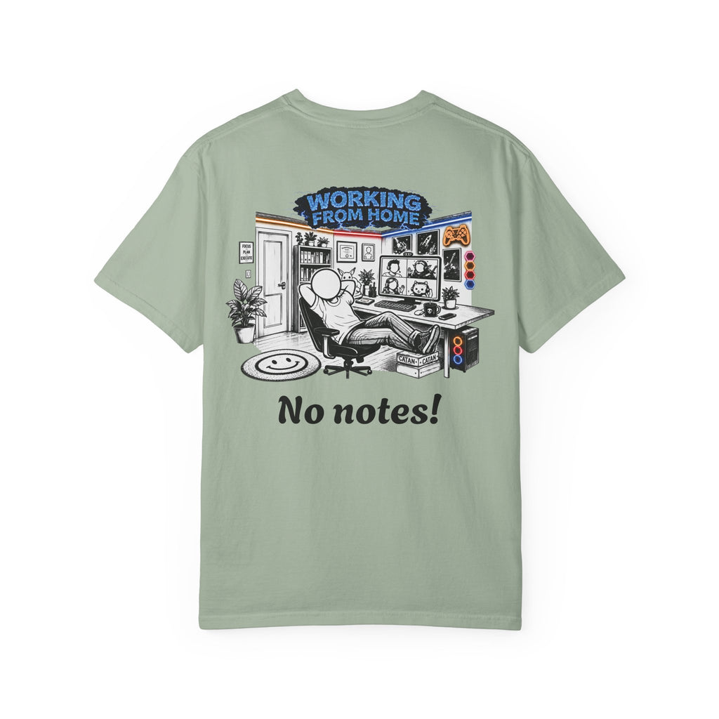 I Survived 2020 — LOCKDOWN S3:E4: "Working From Home" Unisex Garment-Dyed T-shirt