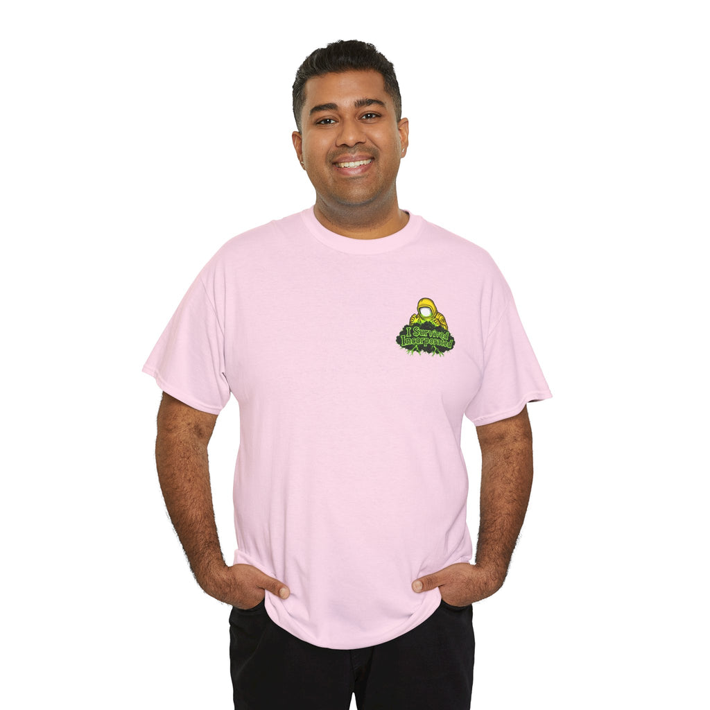 I Survived 2020 — "Please Stand By" Test Pattern Toxic Signal Tee Summer Premiere Unisex Heavy Cotton Tee