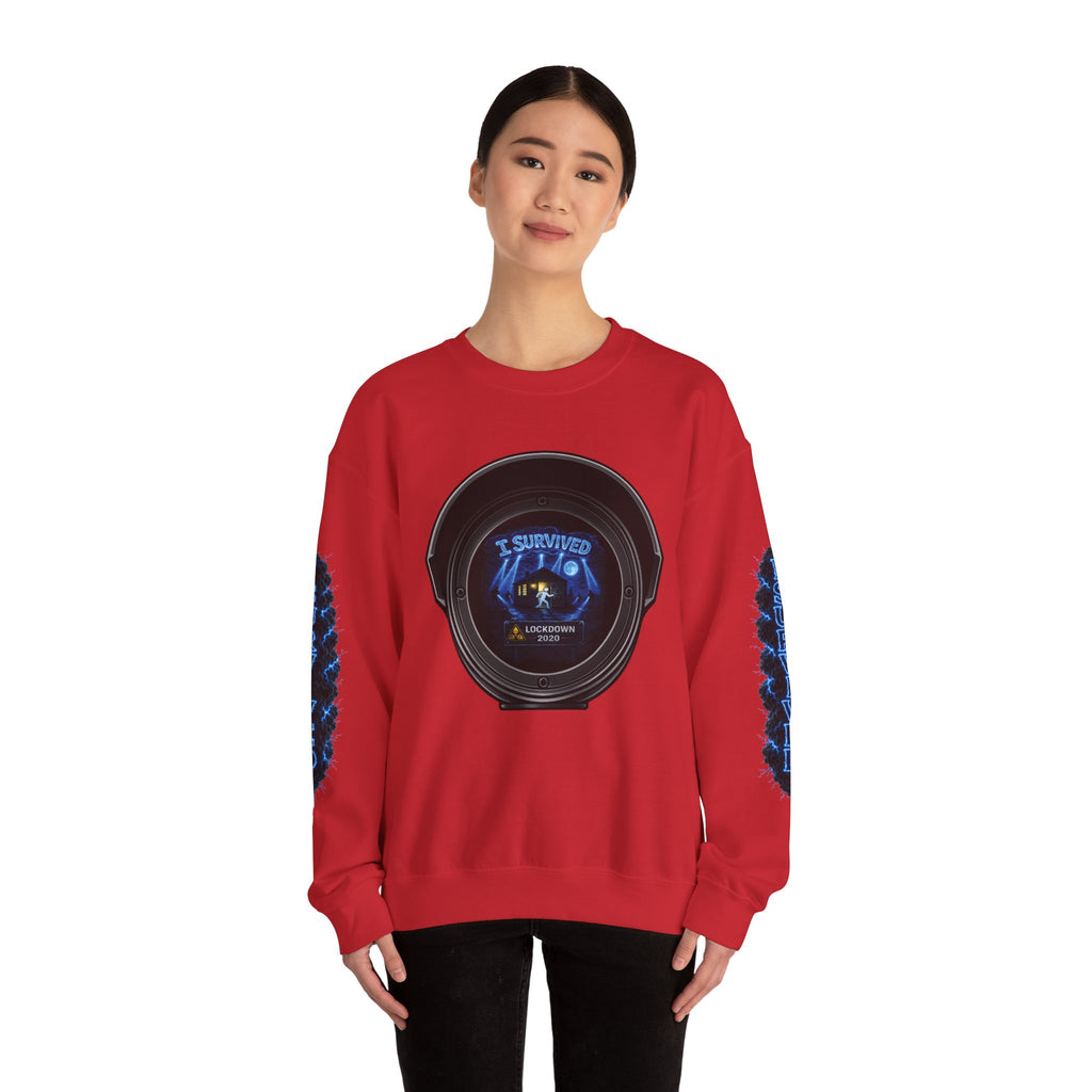 I Survived 2020 — Director's Cut S3:E3 "Remote Schooling" | Lockdown Edition Documentary Unisex Heavy Blend™ Crewneck Sweatshirt