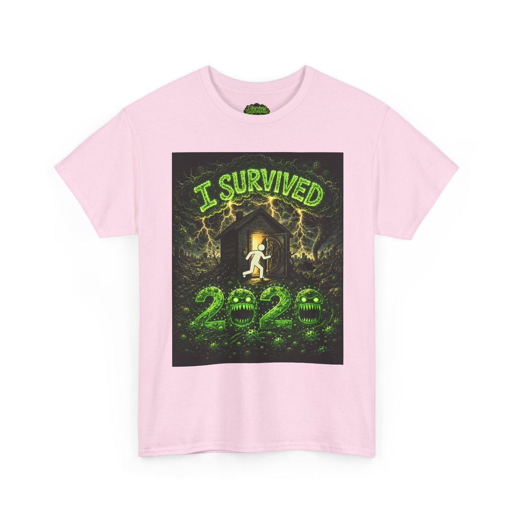 I Survived 2020 — S1:E4 "Mask Madness Mayhem Moment" | Pandemic Edition Unisex Heavy Cotton Tee