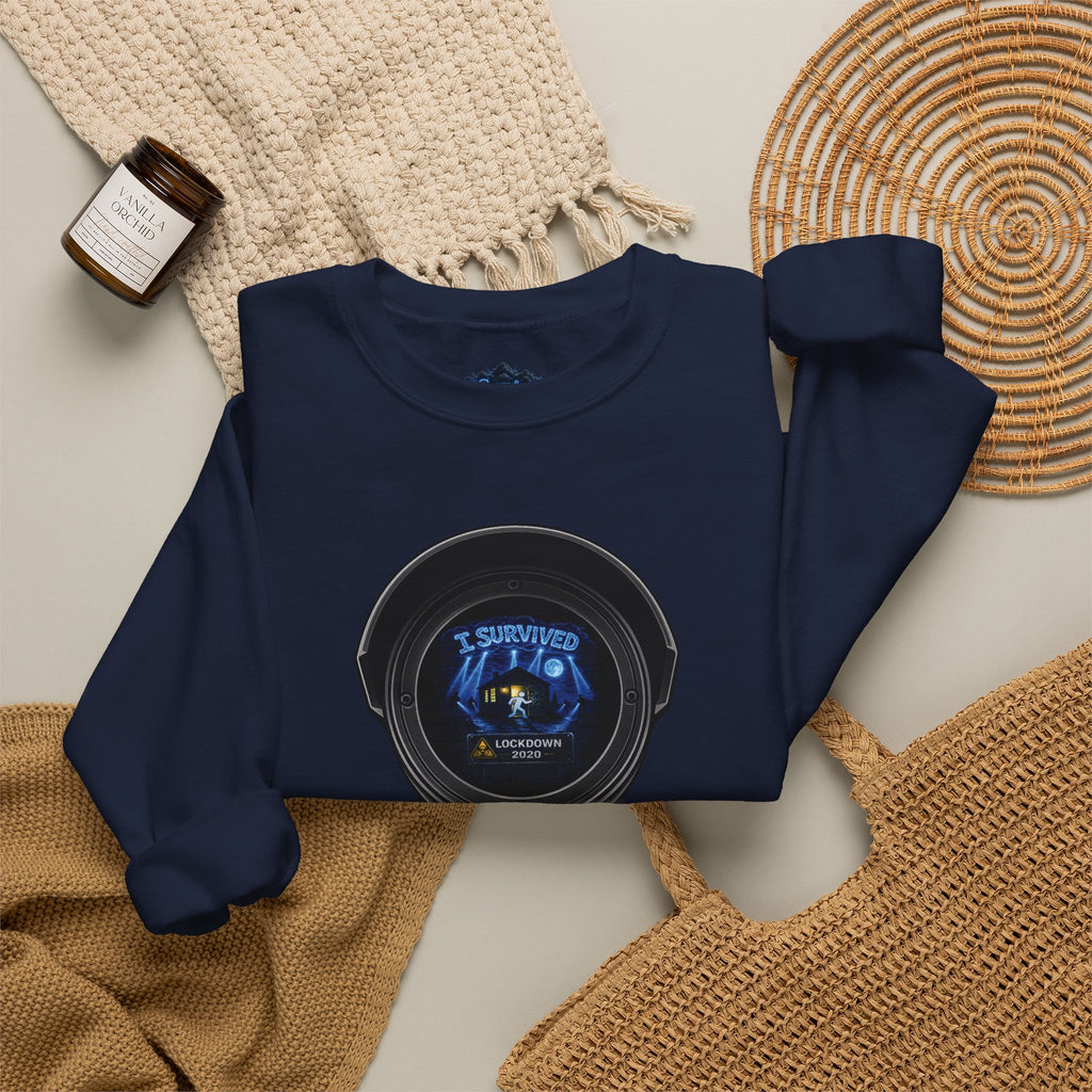 I Survived 2020 —  LOCKDOWN S3:E1: Director's Cut Special Edition "Quarantine" Unisex Heavy Blend™ Crewneck Sweatshirt