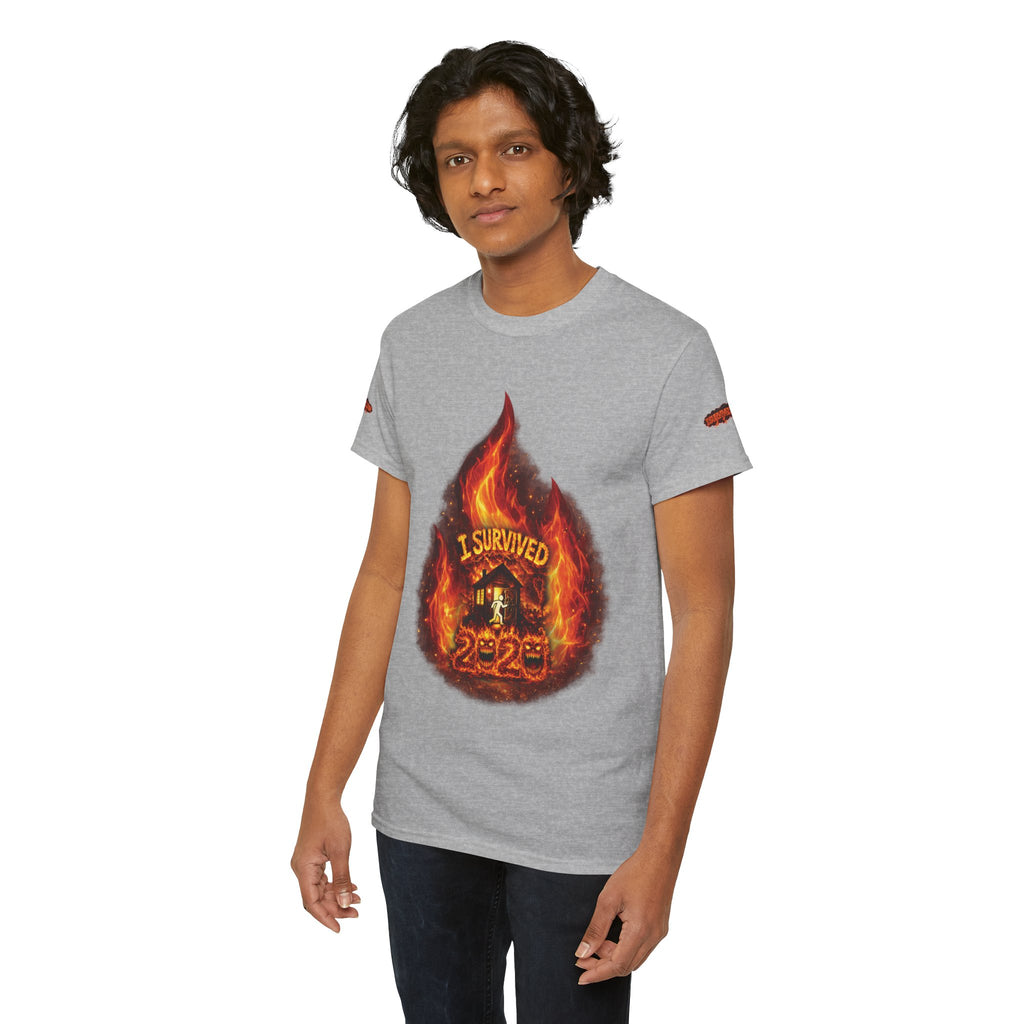 I Survived 2020 — Director's Cut S2:E1 "Berry Creek" | Wildfire Edition Memorial Unisex Heavy Cotton Tee (SPECIAL EDITION)