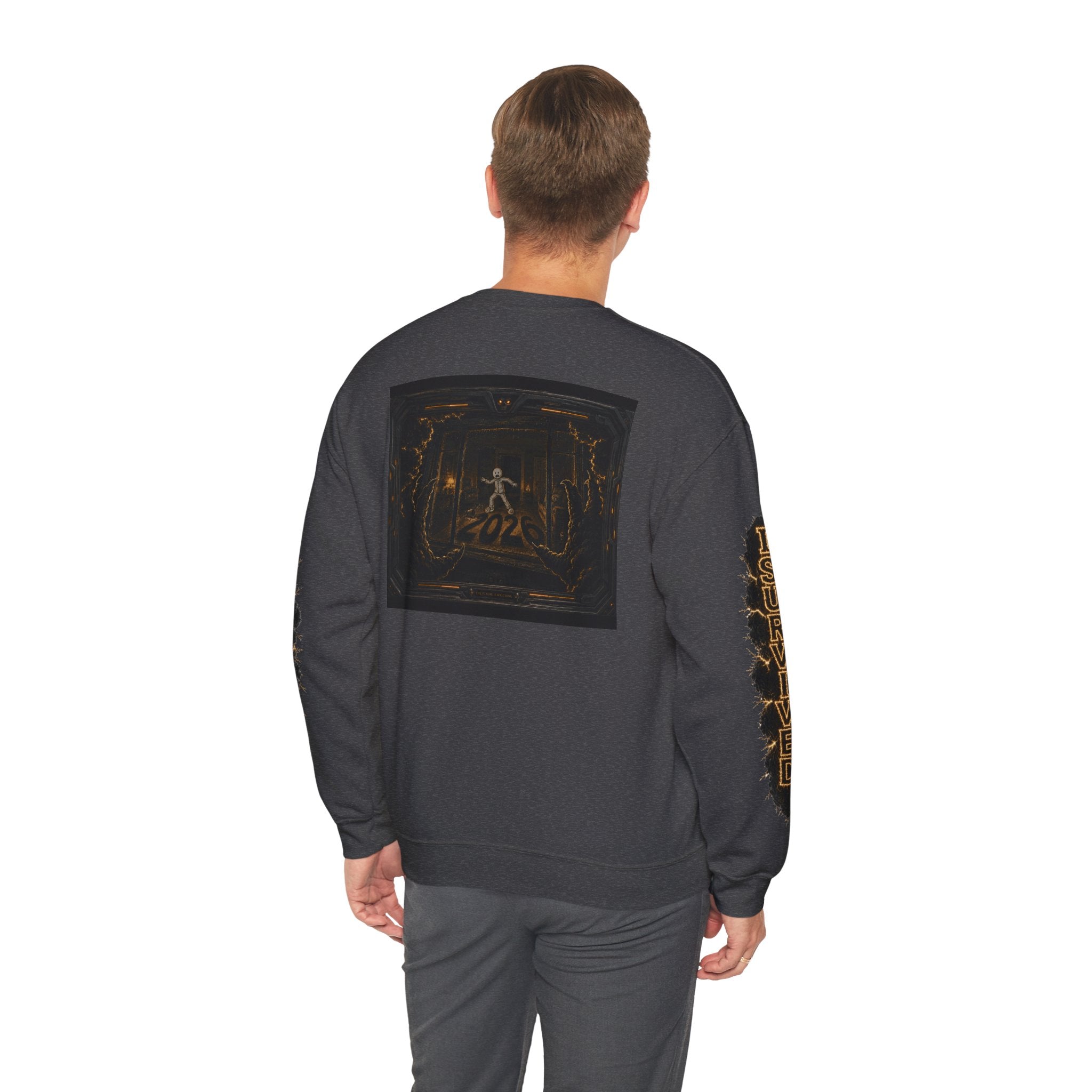 I Survived 2020 — Original PILOT Design: Director's Cut Special Edition Unisex Heavy Blend™ Crewneck Sweatshirt