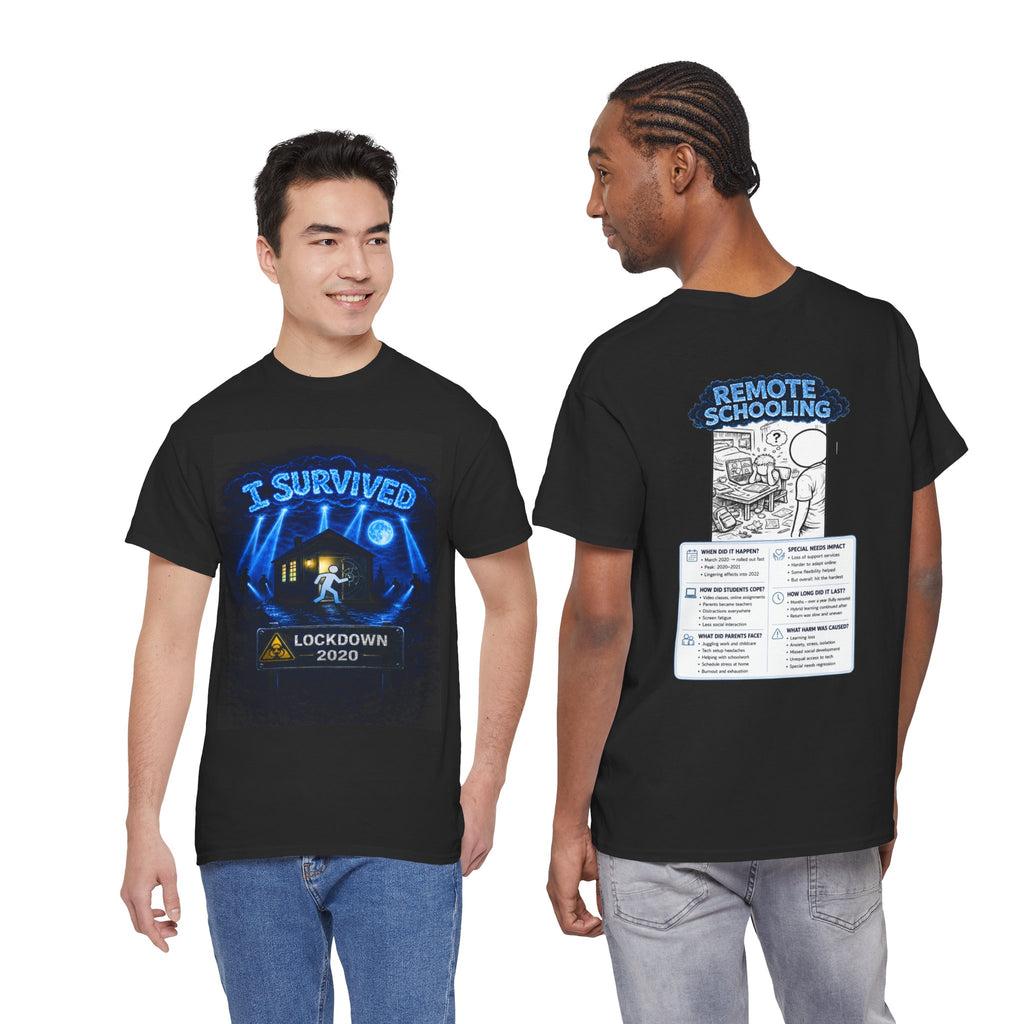 I Survived 2020 — LOCKDOWN S3:E3: "Remote Schooling" Documentary Tee