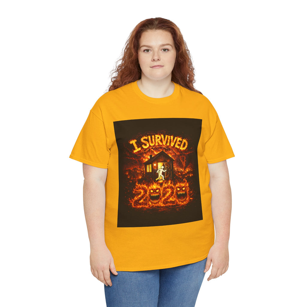 I Survived 2020 — S2:E3 "The California Wildfires" | Wildfire Edition Memorial Unisex Heavy Cotton Tee