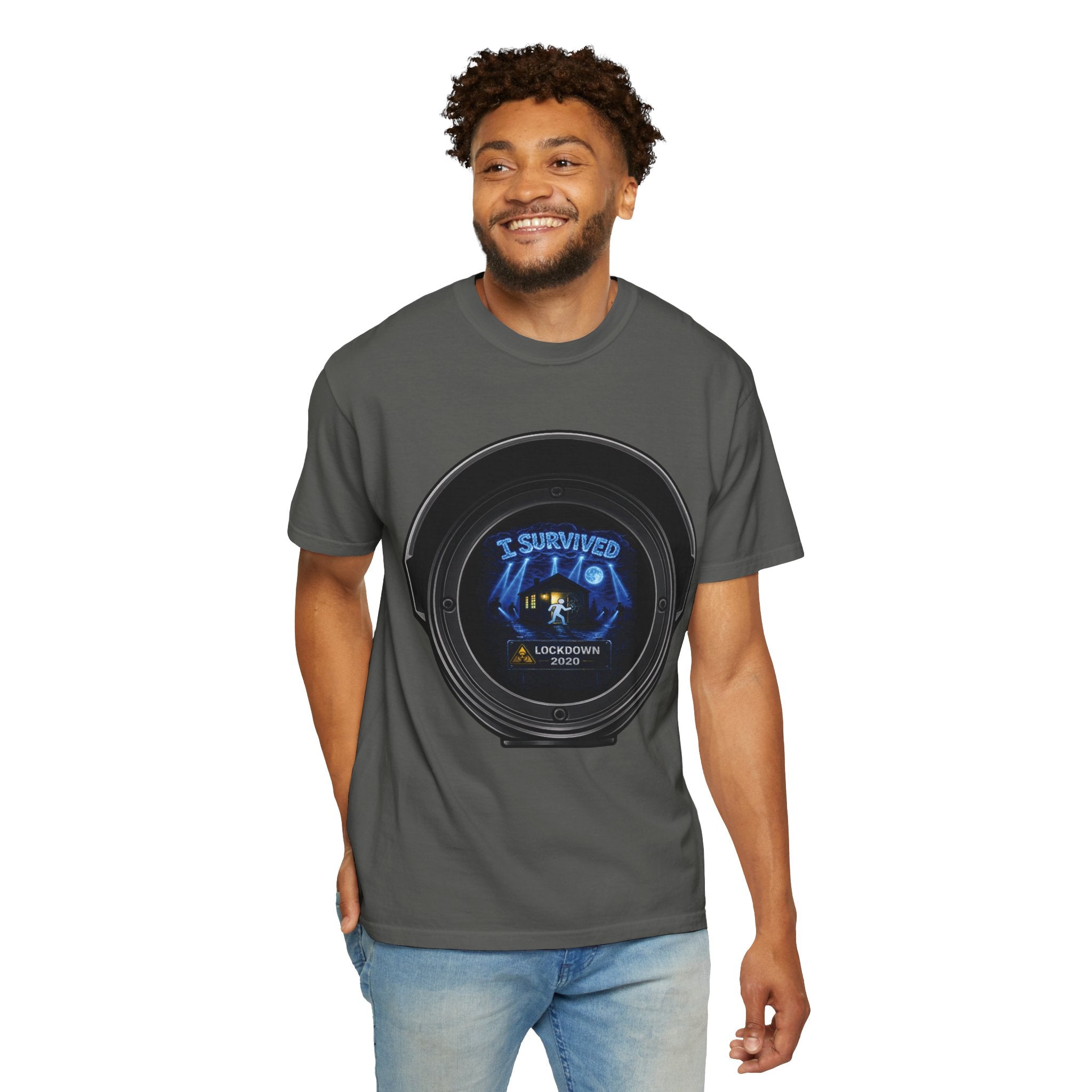 I Survived 2020 — Director's Cut S3:E2 "Dating Under Lockdown" | Lockdown Edition Documentary Unisex Garment-Dyed T-shirt
