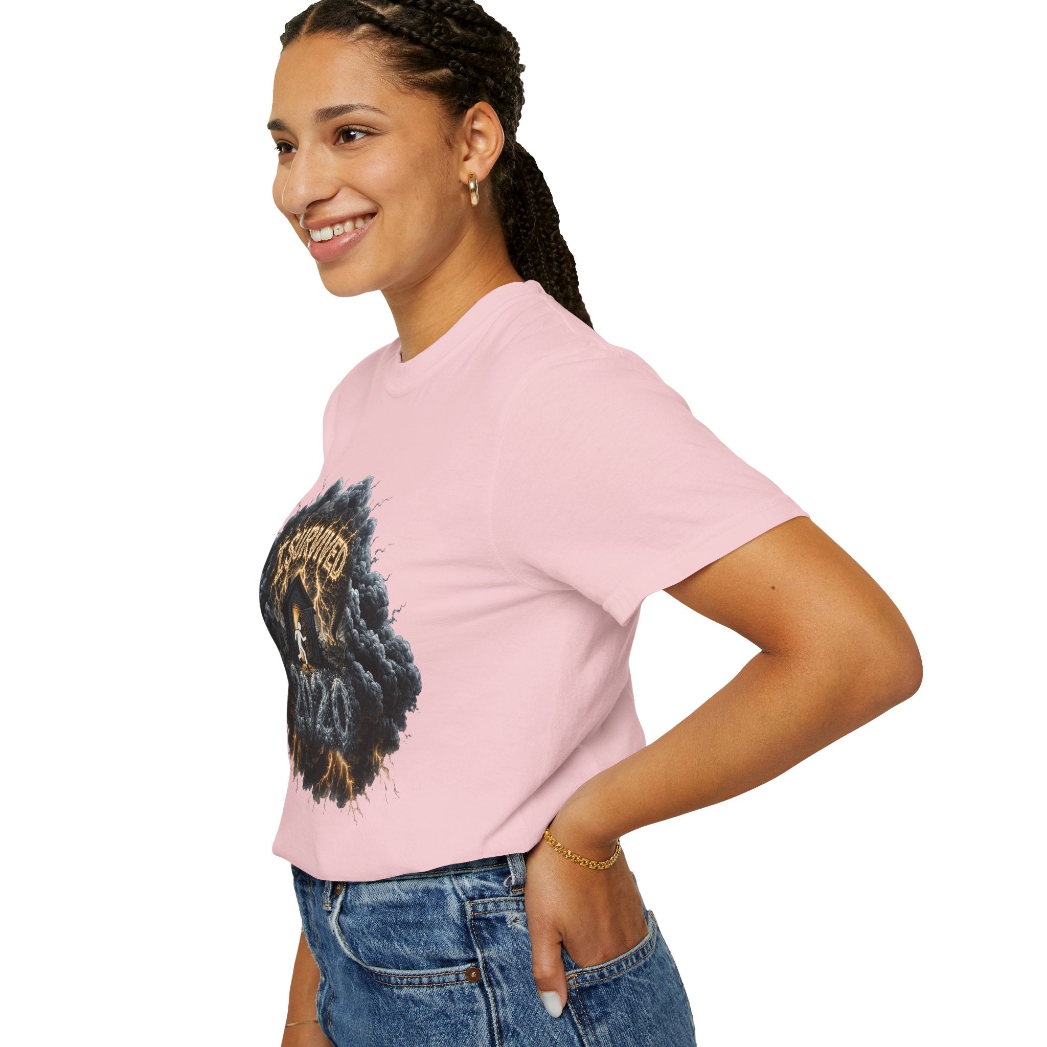 I Survived 2020 — Director's Cut Original Design Teaser Tee | Season 1 Premiere Drop Unisex Garment-Dyed T-shirt