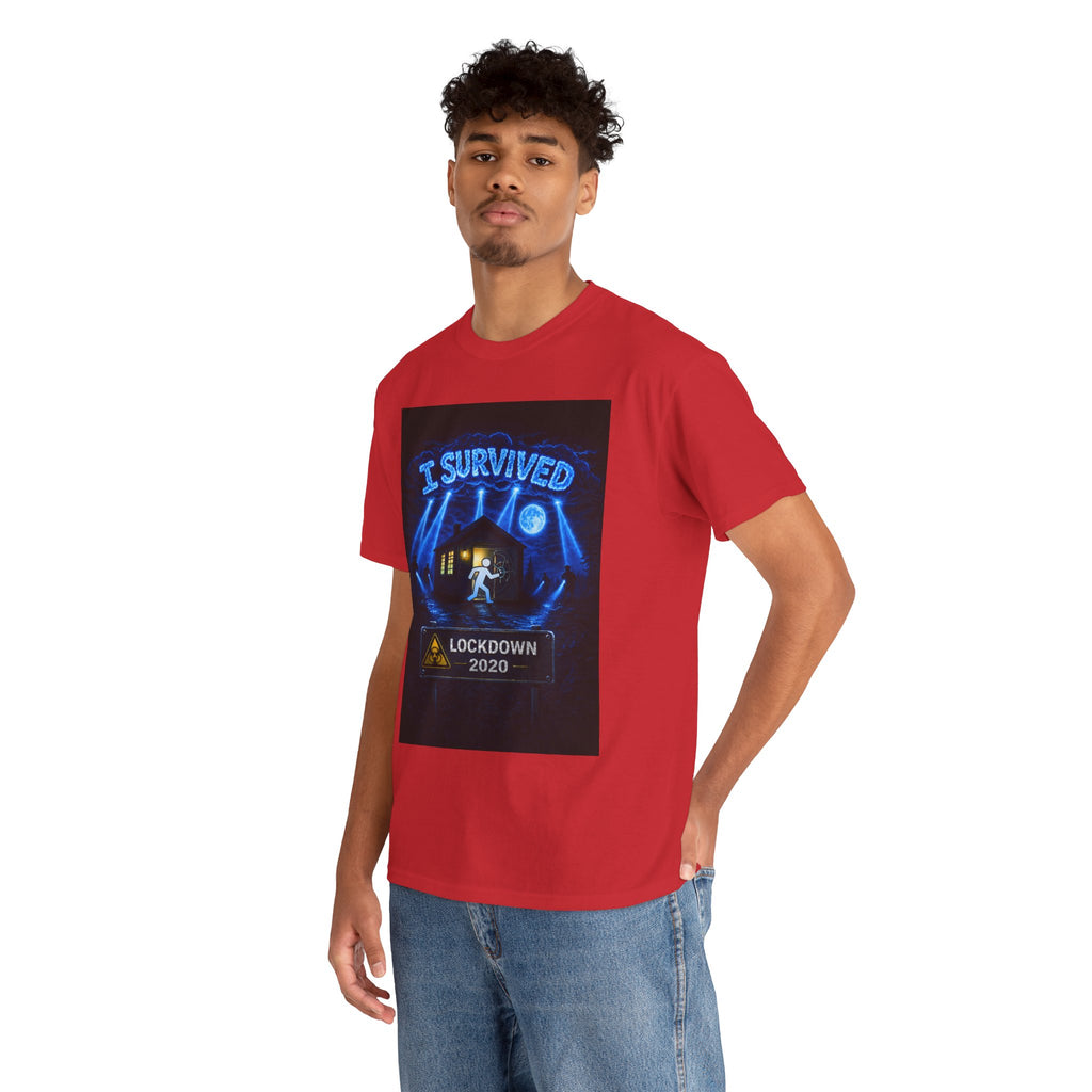 Copy of  I Survived 2020 — S3:E1 "Quarantine" | Lockdown Edition Documentary Unisex Heavy Cotton Tee