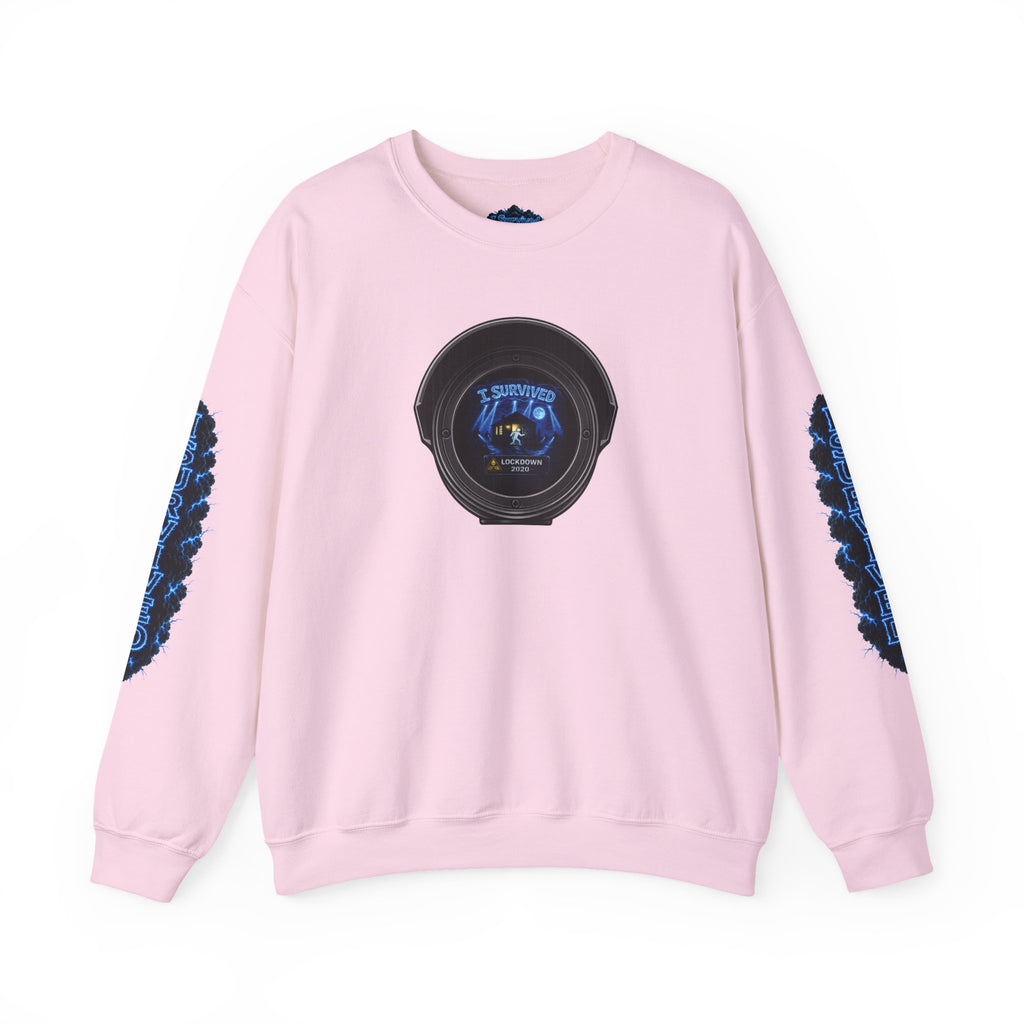 I Survived 2020 — LOCKDOWN S3:E3: Director's Cut Special Edition "Remote Schooling" Unisex Heavy Blend™ Crewneck Sweatshirt