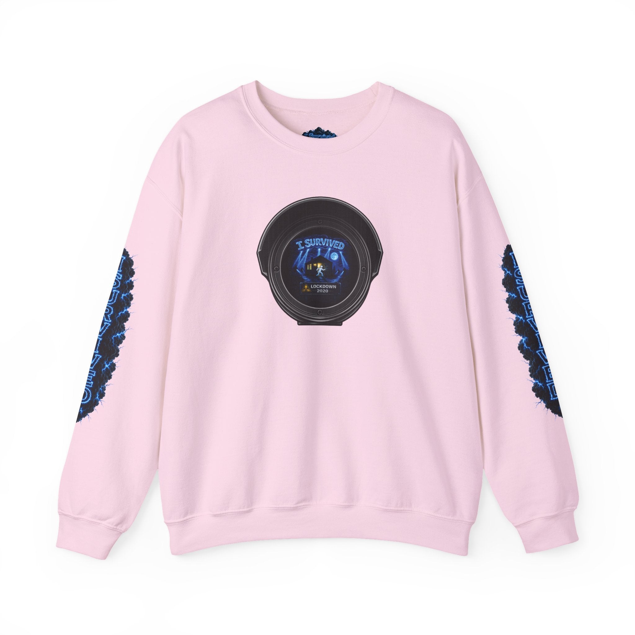 I Survived 2020 — LOCKDOWN S3:E3: Director's Cut Special Edition "Remote Schooling" Unisex Heavy Blend™ Crewneck Sweatshirt